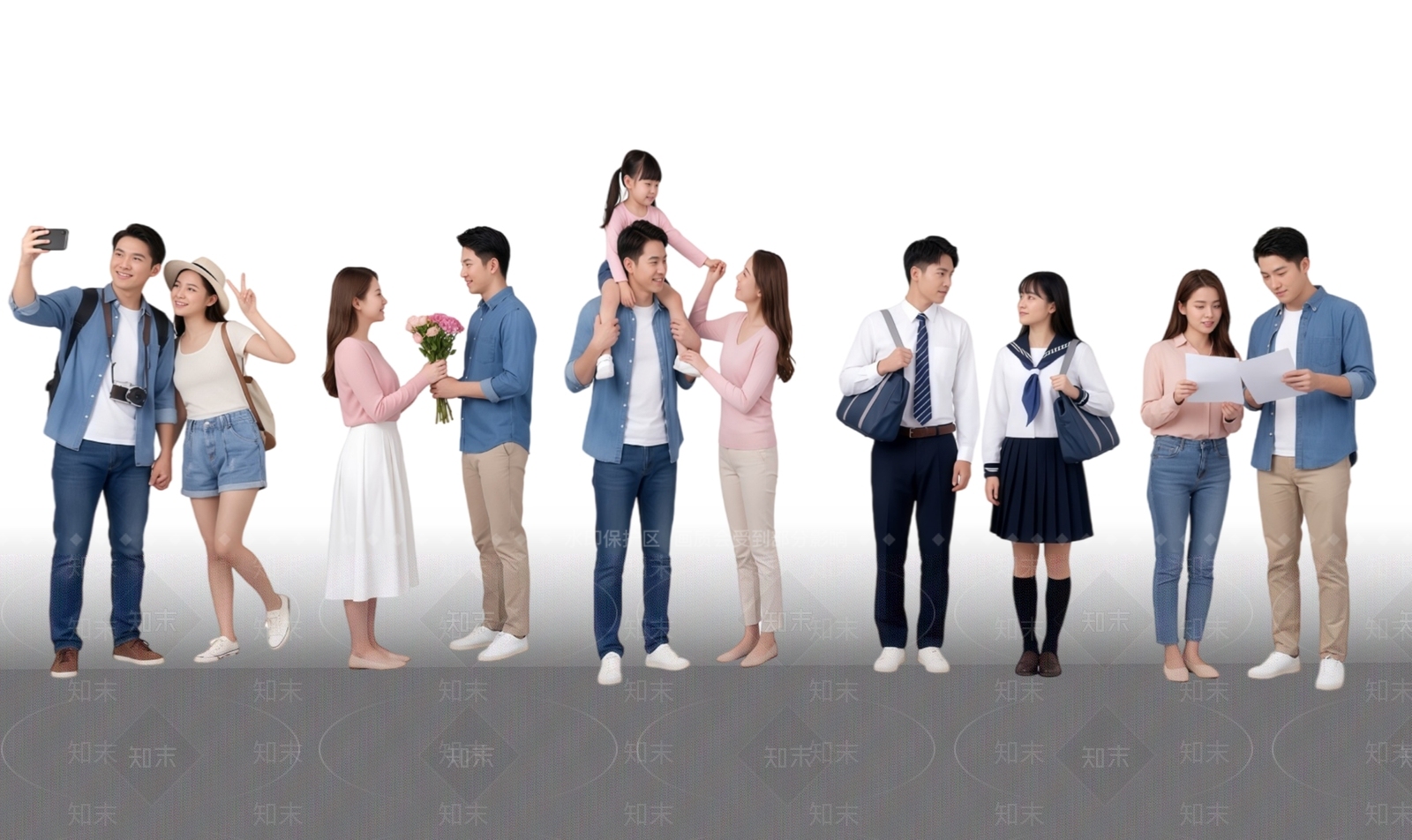 多人SU模型下载【ID:1232884227】