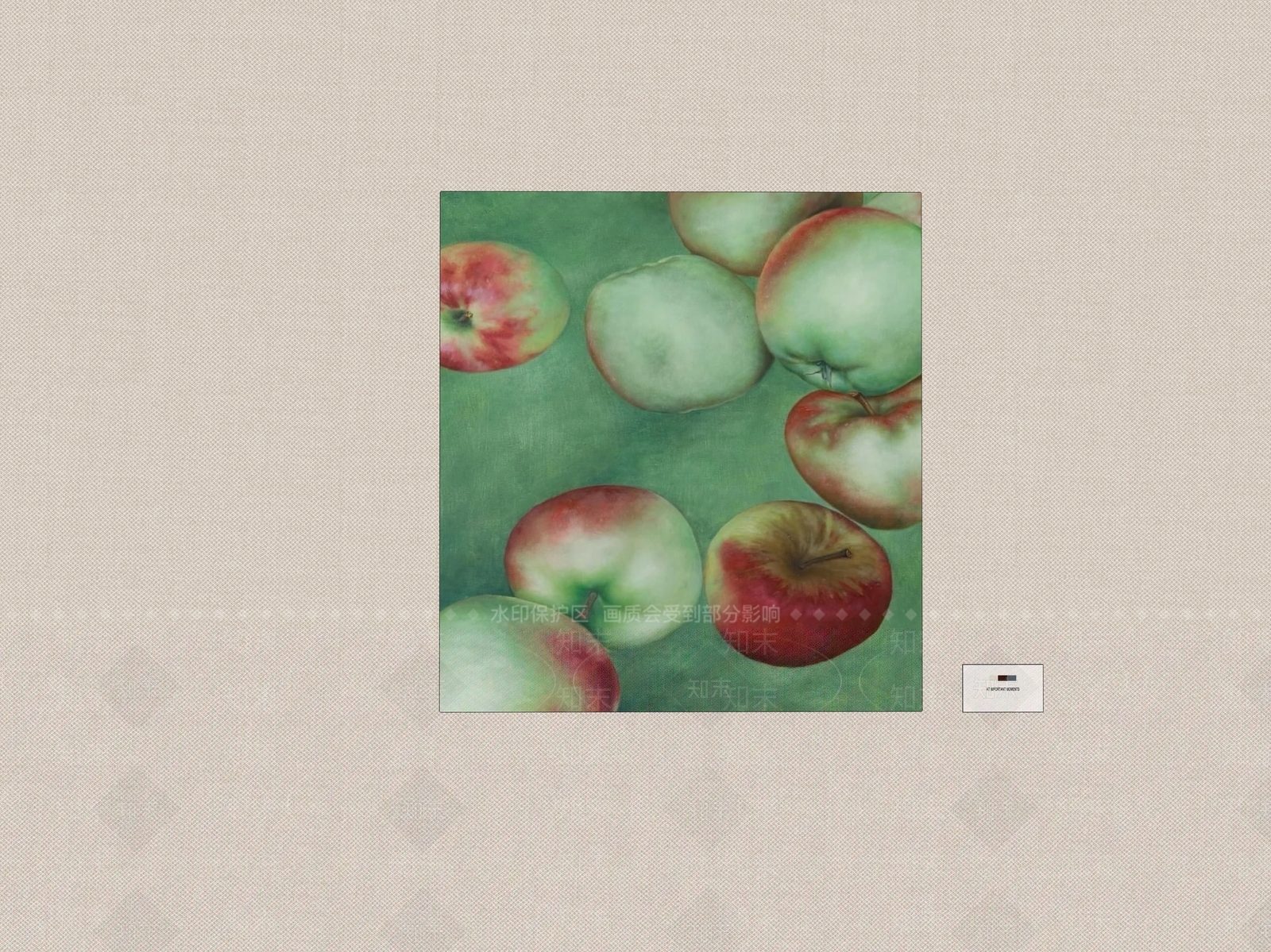 极简油画SU模型下载【ID:1232890741】