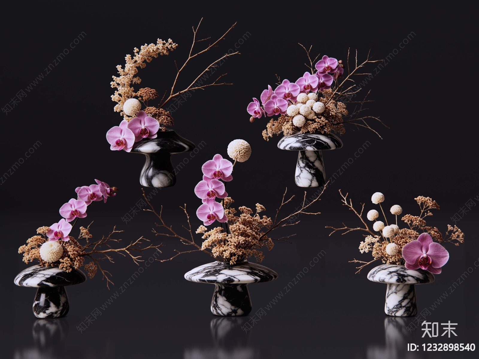 现代花瓶SU模型下载【ID:1232898540】