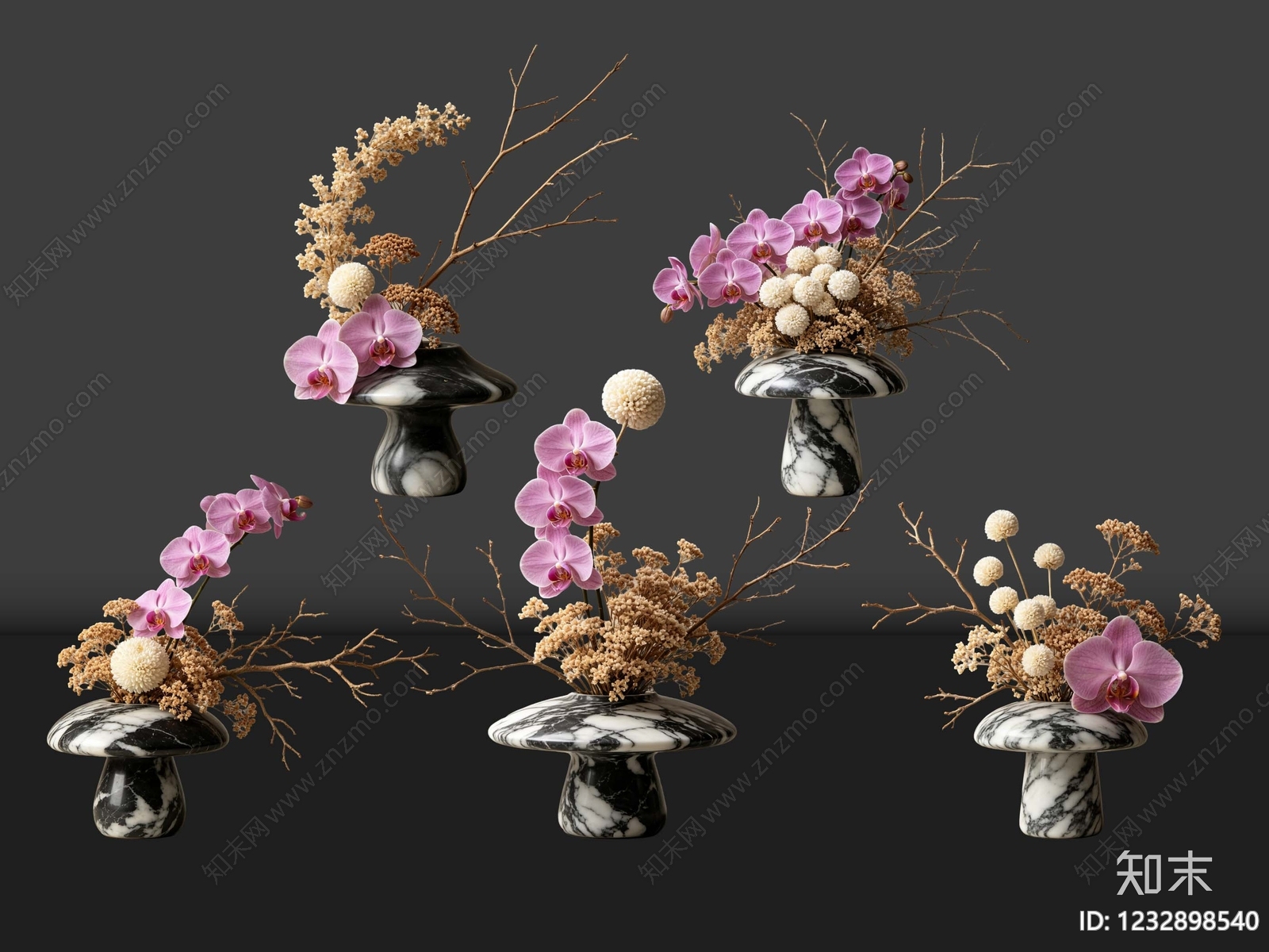 现代花瓶SU模型下载【ID:1232898540】
