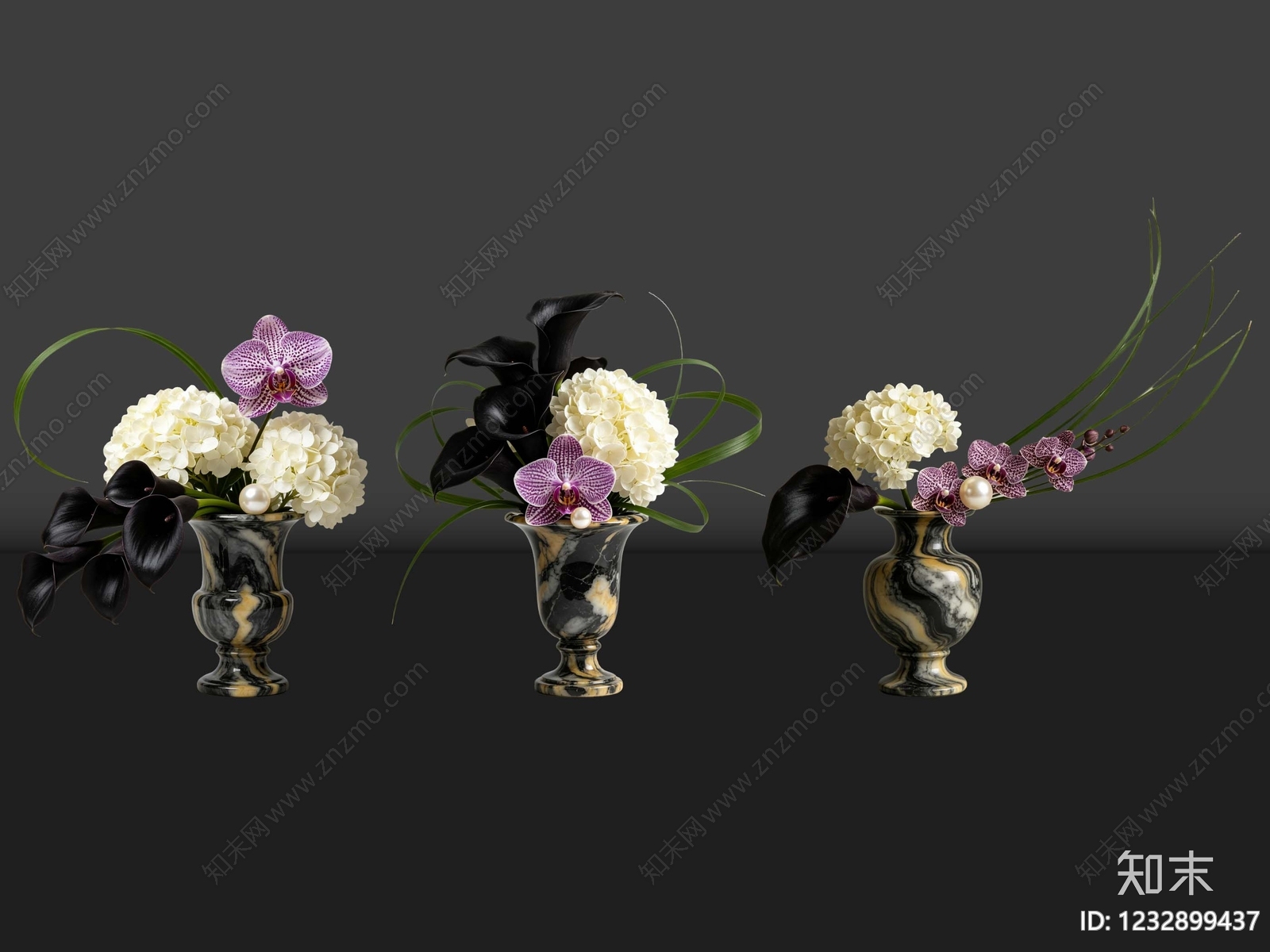 轻奢花瓶SU模型下载【ID:1232899437】