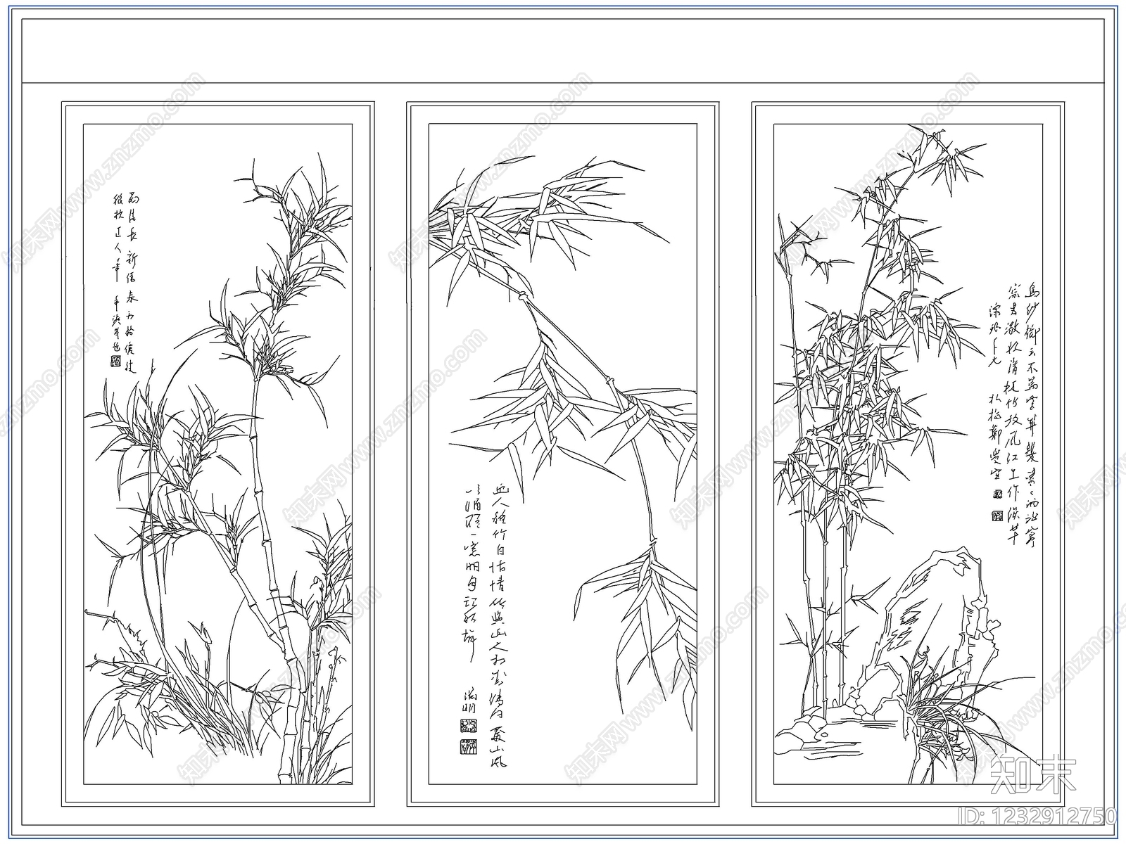 综合软装摆件图库cad施工图下载【ID:1232912750】