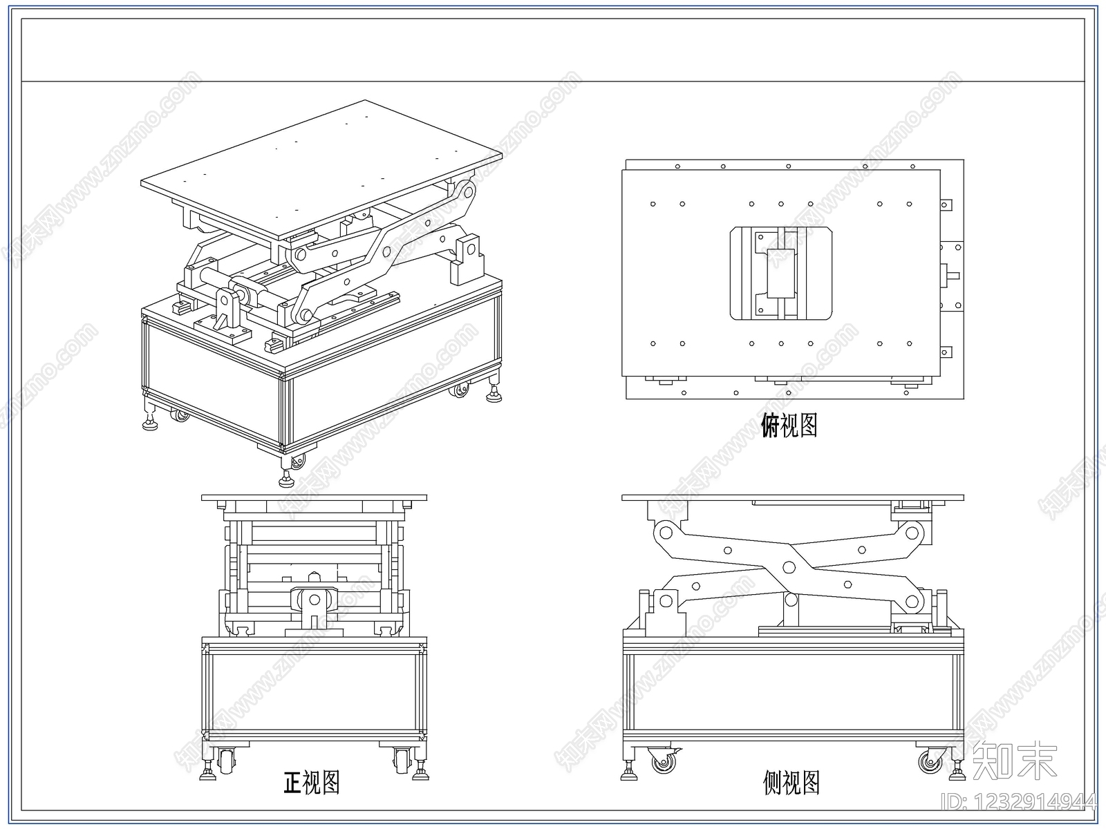 综合器材设备图库cad施工图下载【ID:1232914944】