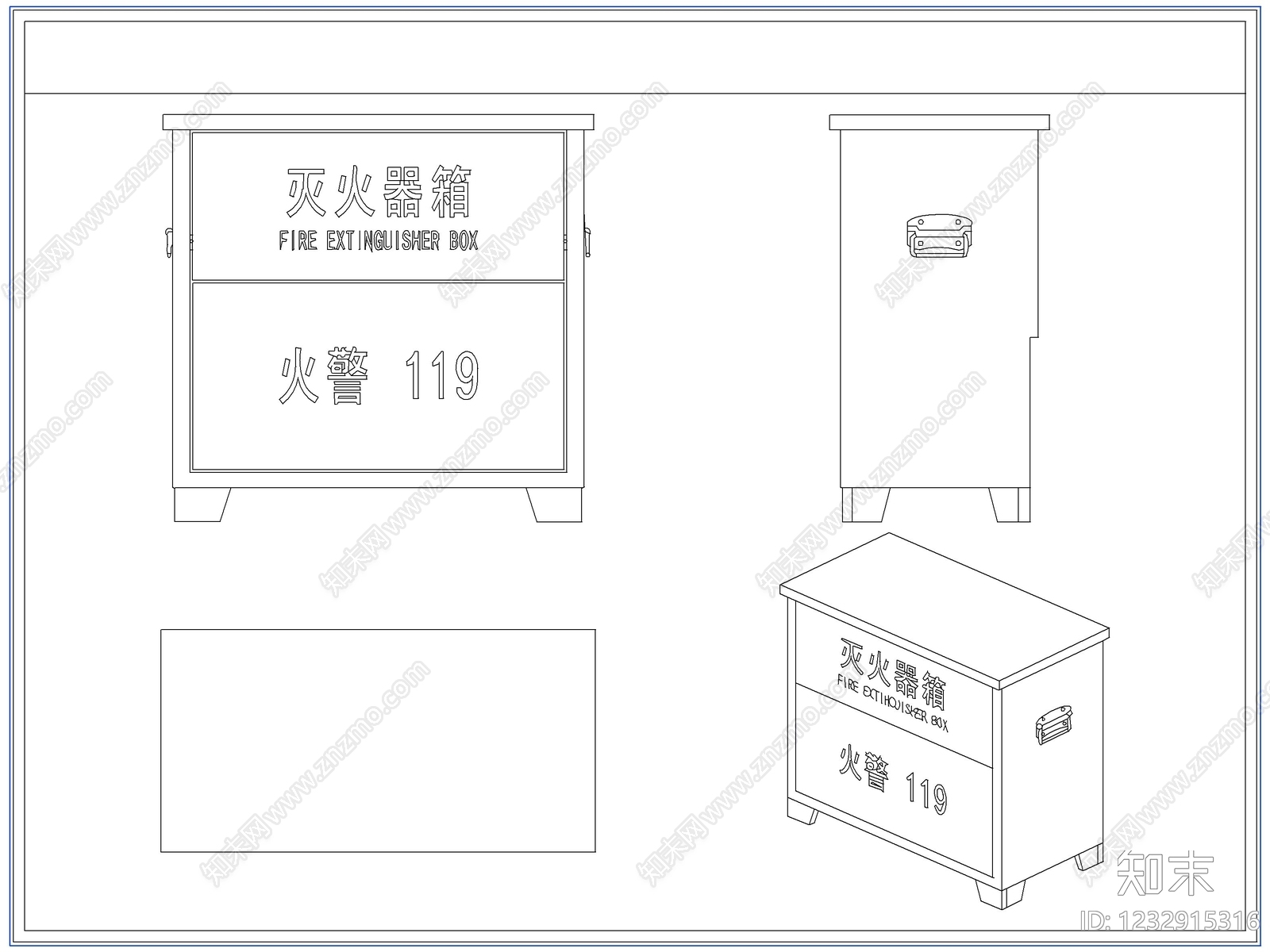 综合器材设备图库cad施工图下载【ID:1232915316】