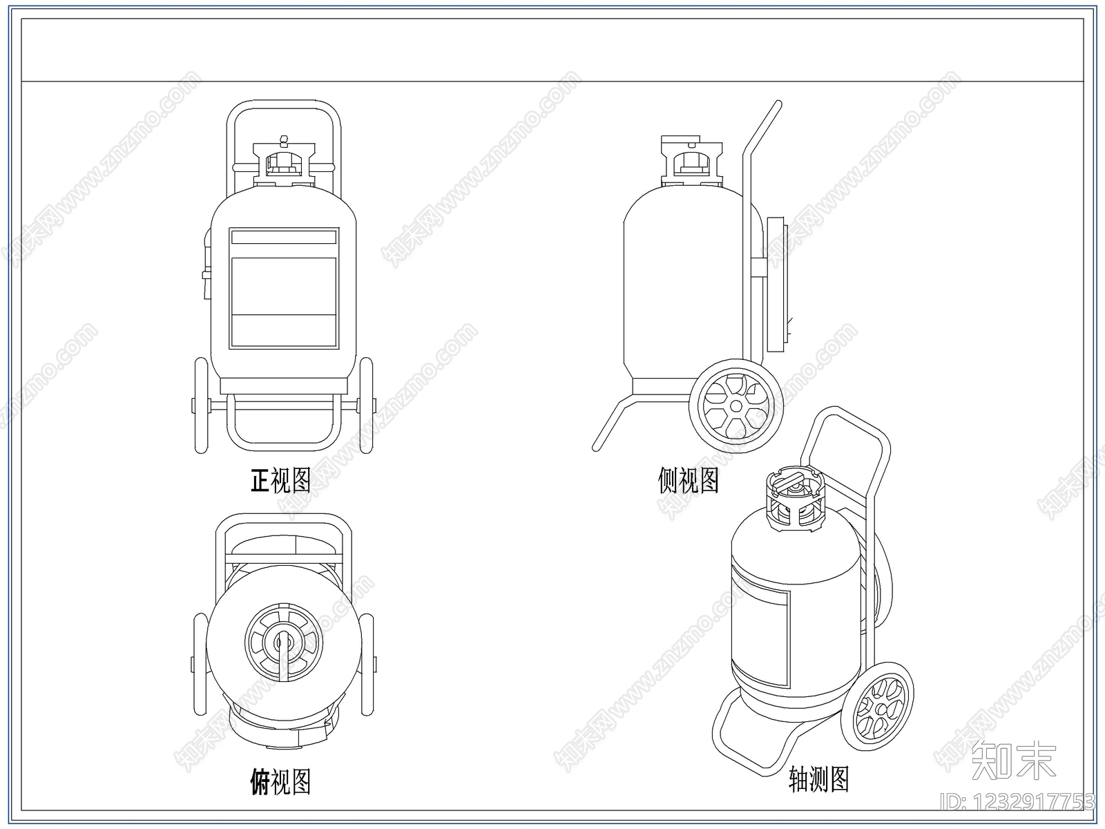 综合器材设备图库cad施工图下载【ID:1232917753】