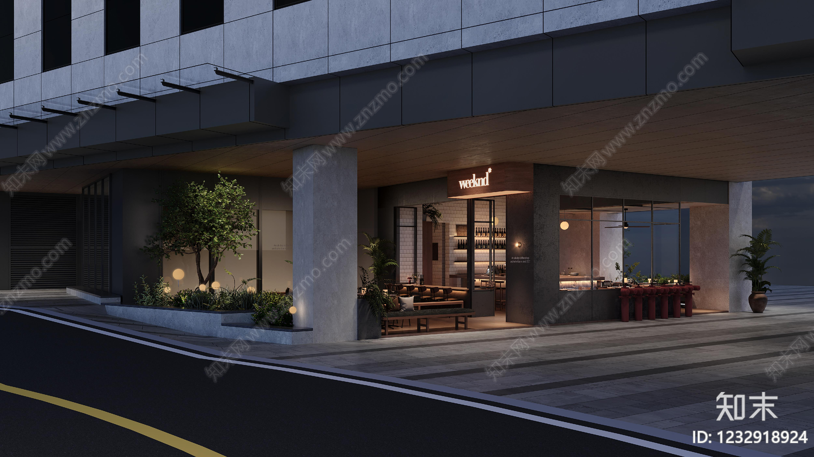 中餐厅cad施工图下载【ID:1232918924】