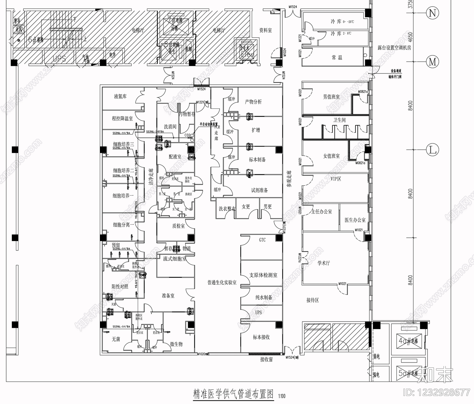 实验室cad施工图下载【ID:1232928677】