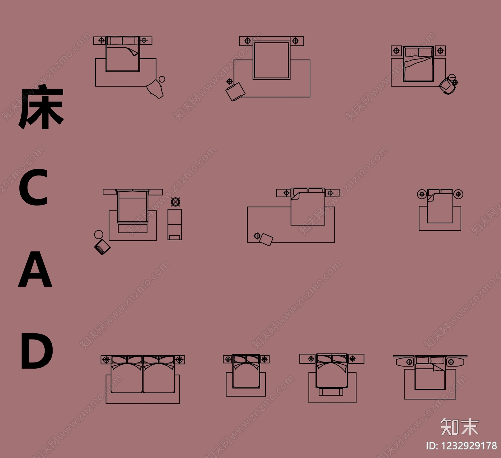 床cad施工图下载【ID:1232929178】
