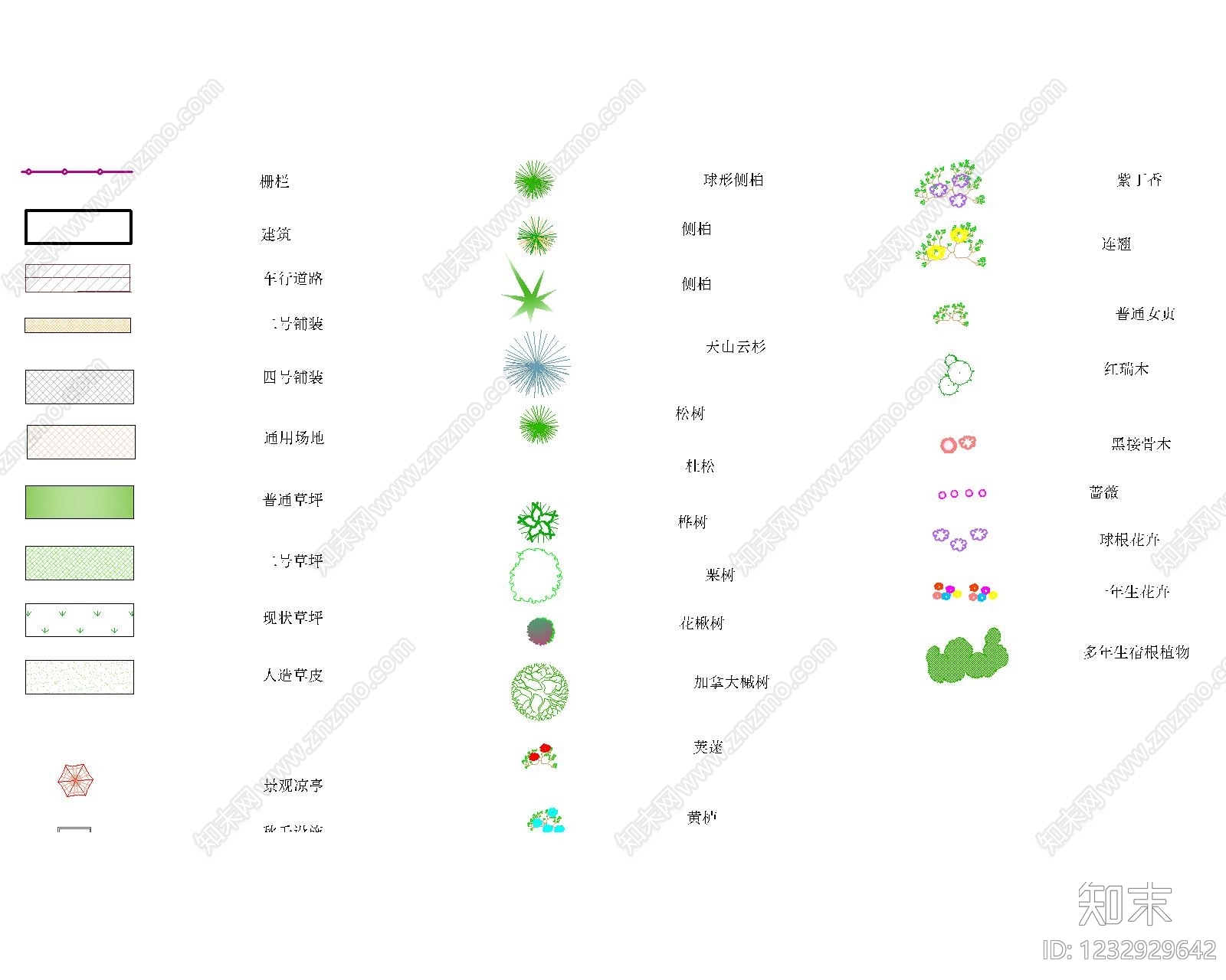 景观规划cad施工图下载【ID:1232929642】