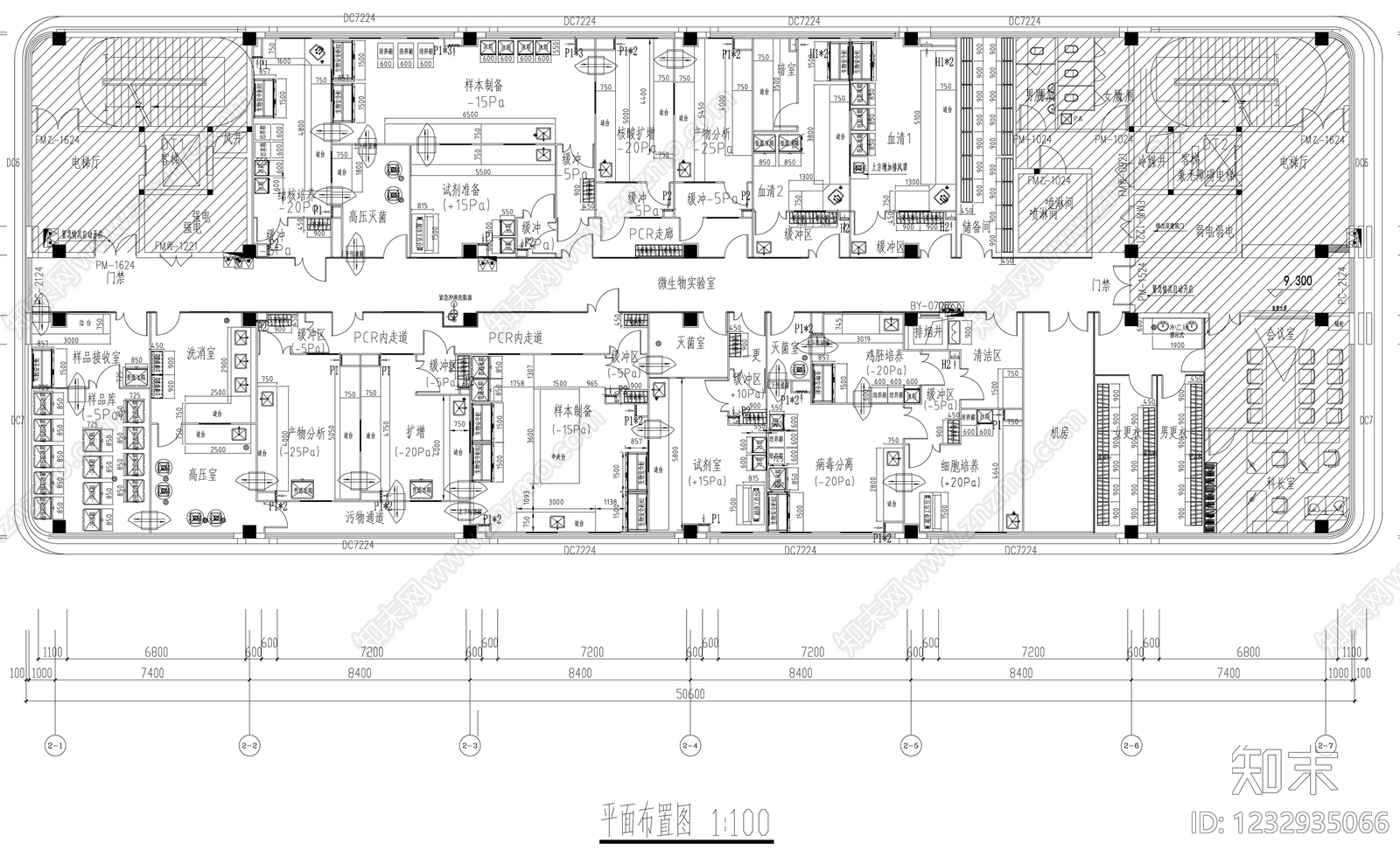 实验室cad施工图下载【ID:1232935066】