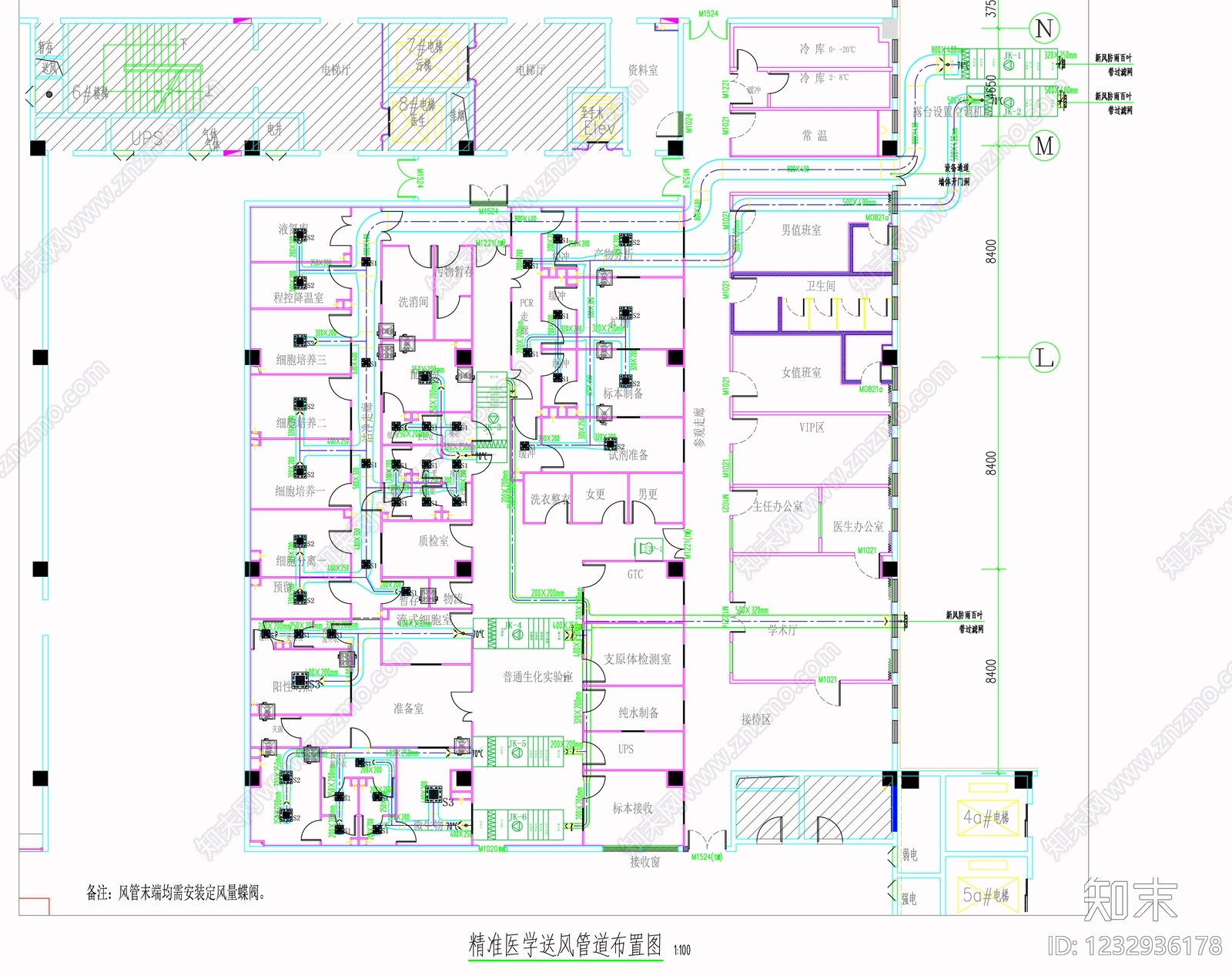 实验室cad施工图下载【ID:1232936178】