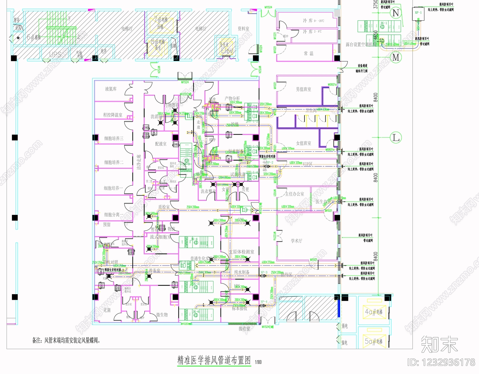 实验室cad施工图下载【ID:1232936178】