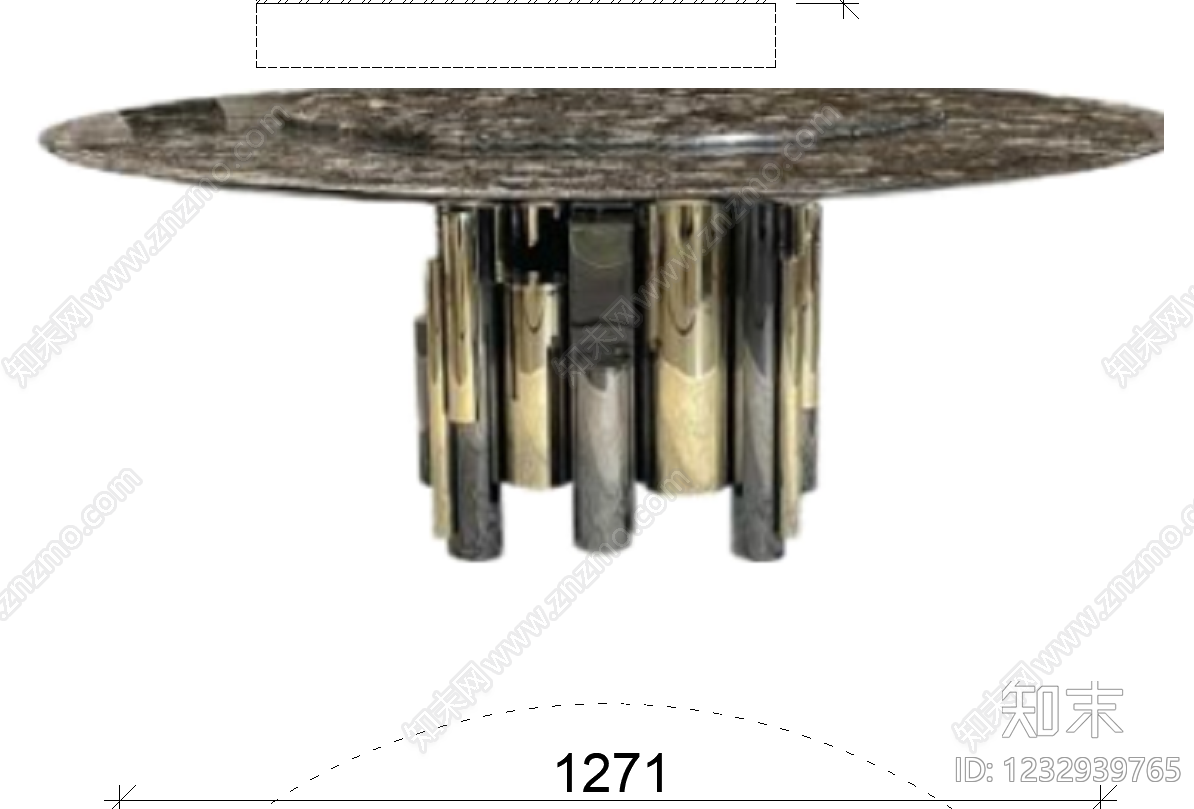 桌子cad施工图下载【ID:1232939765】