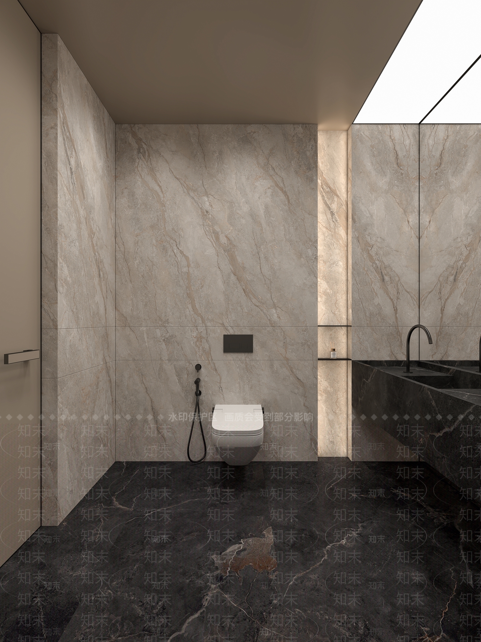 意式极简卫生间3D模型下载【ID:1232939941】