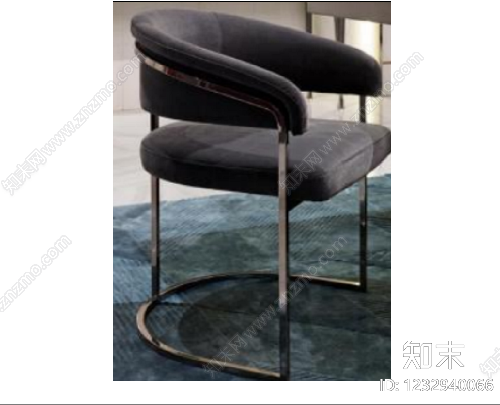 椅子cad施工图下载【ID:1232940066】