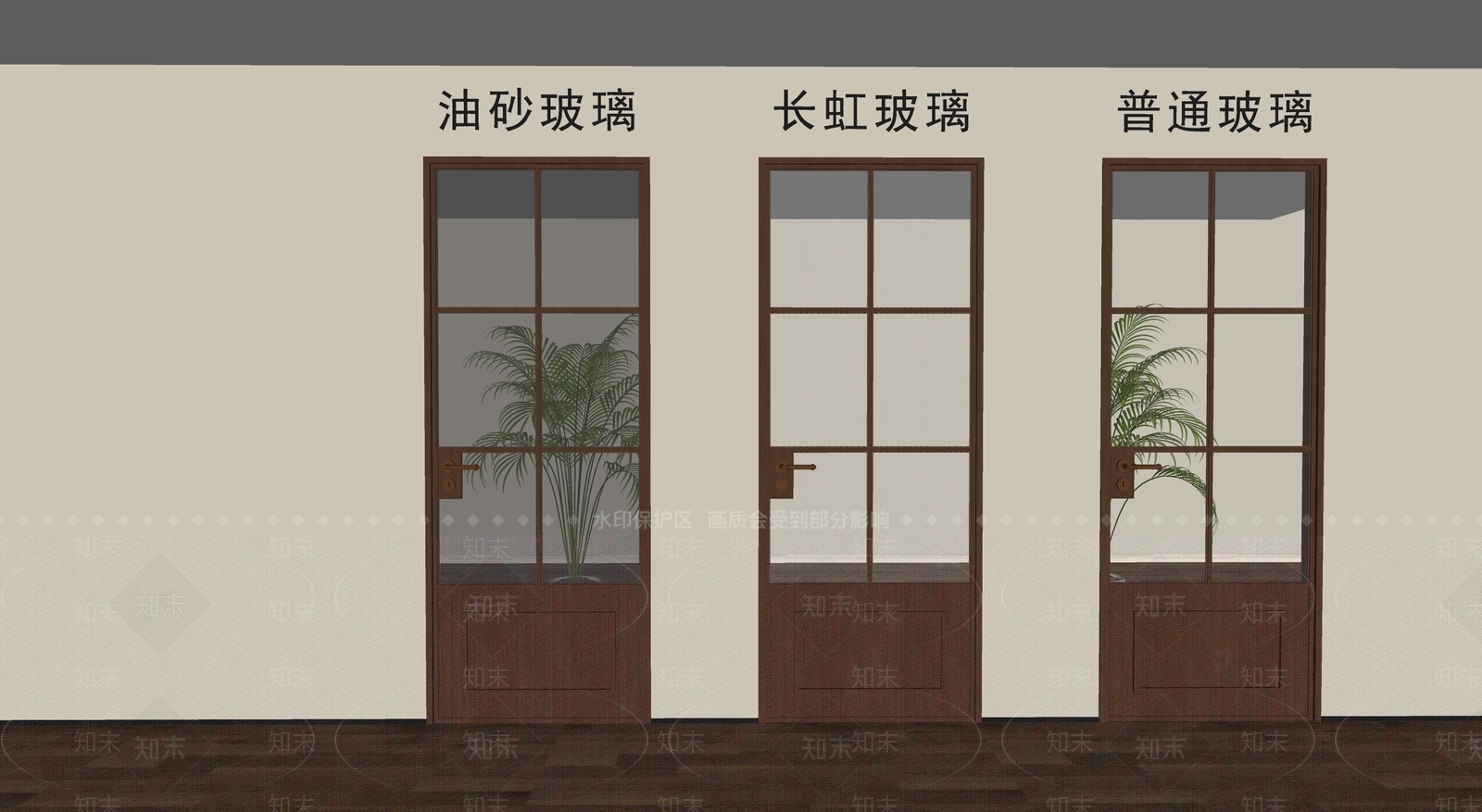 中古风单开门SU模型下载【ID:1232942635】