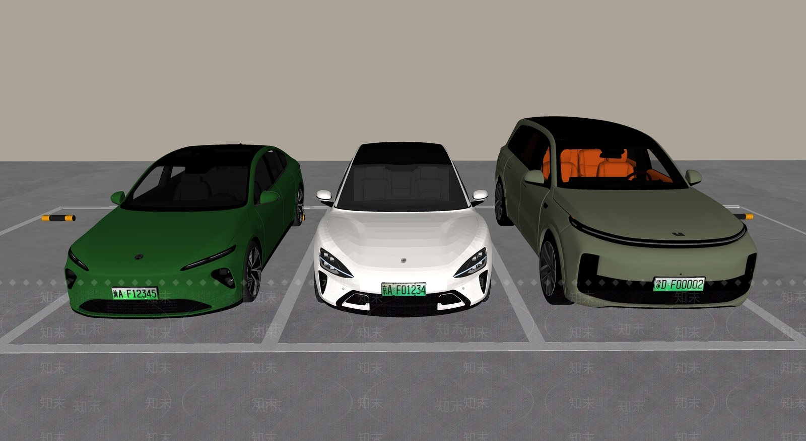 汽车SU模型下载【ID:1232945171】