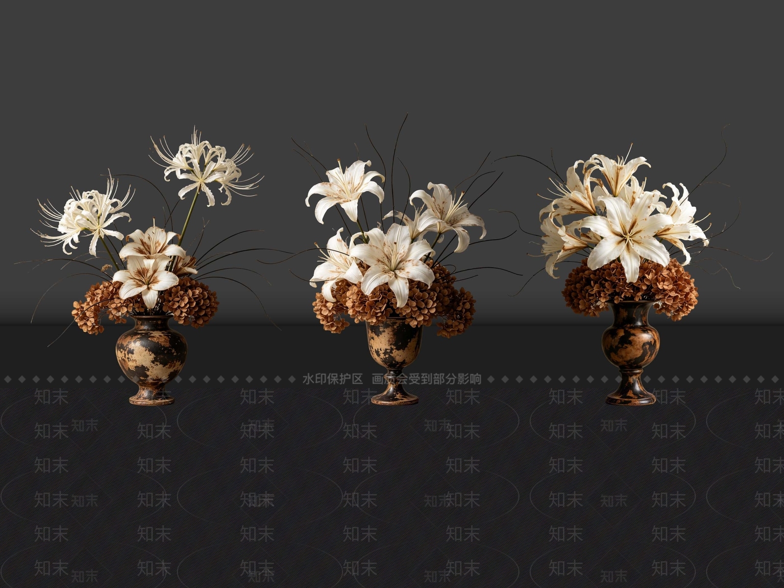 侘寂花瓶SU模型下载【ID:1232949947】