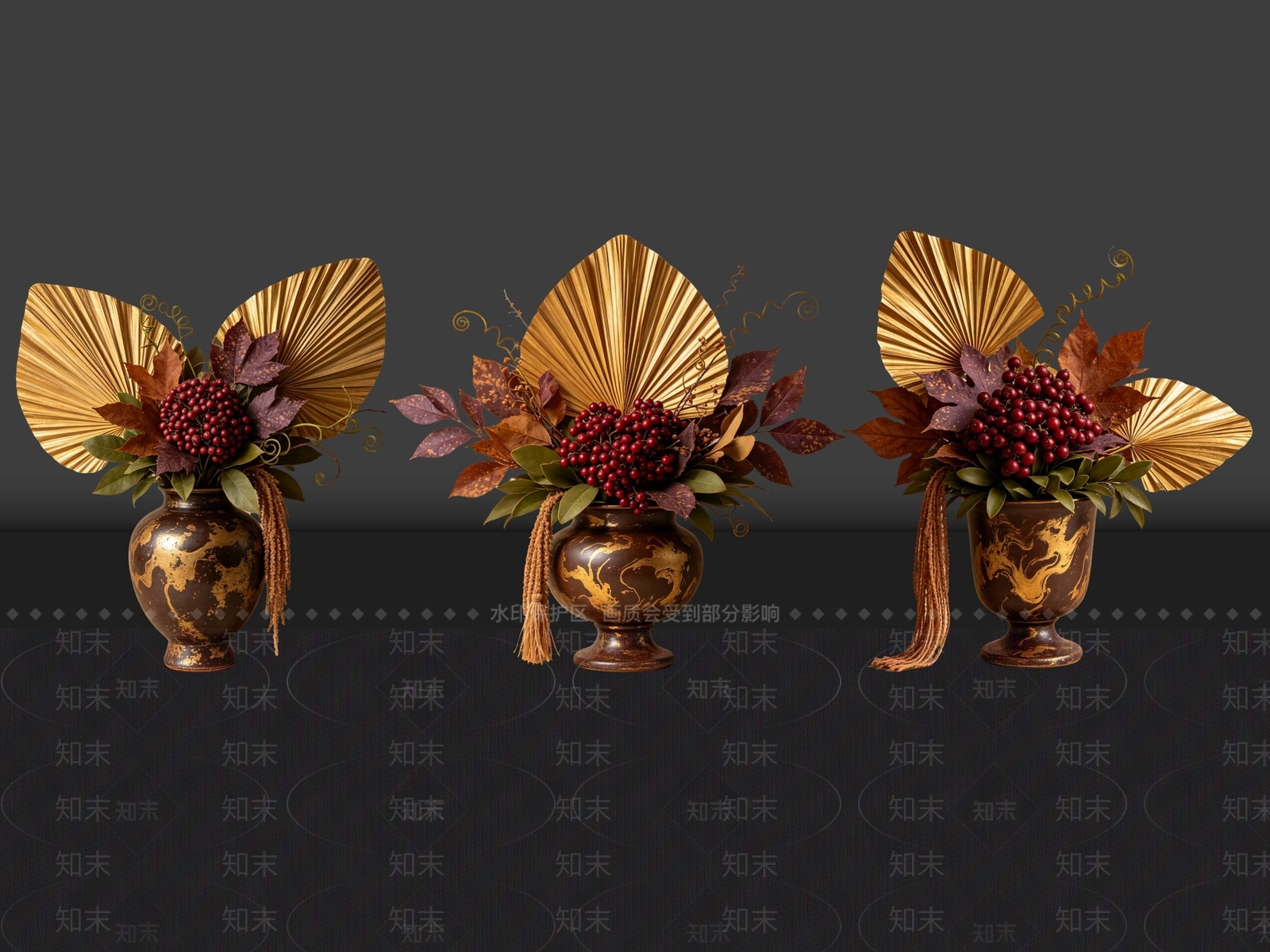 新中式花瓶SU模型下载【ID:1232952495】