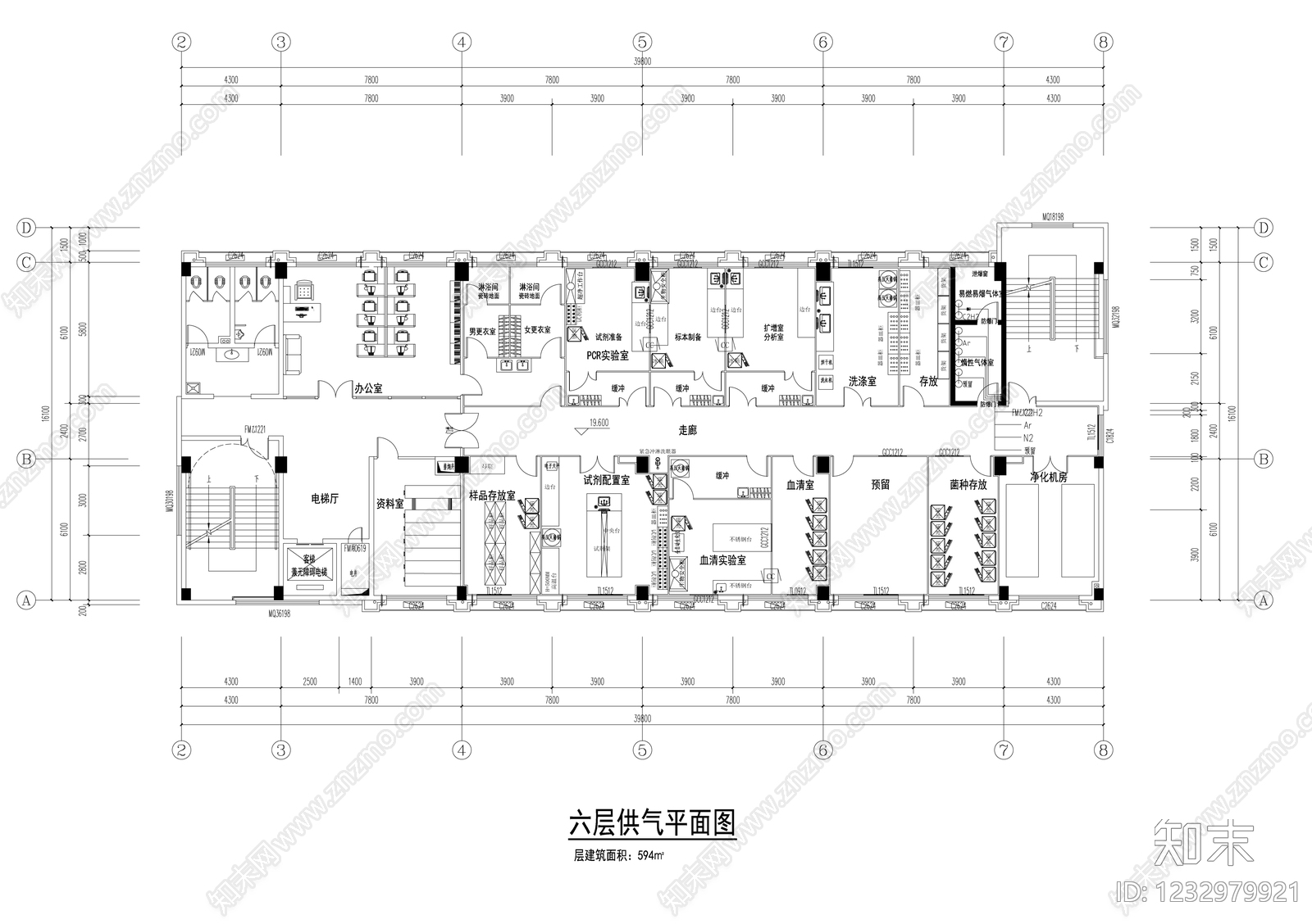 实验室cad施工图下载【ID:1232979921】