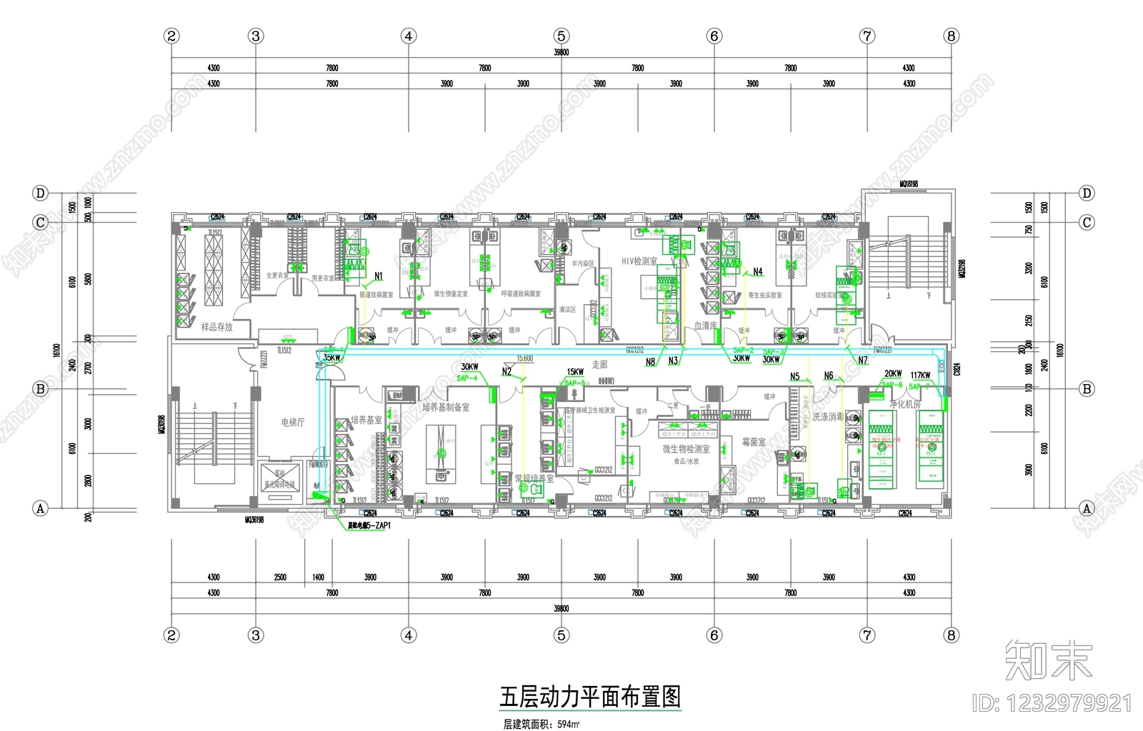 实验室cad施工图下载【ID:1232979921】
