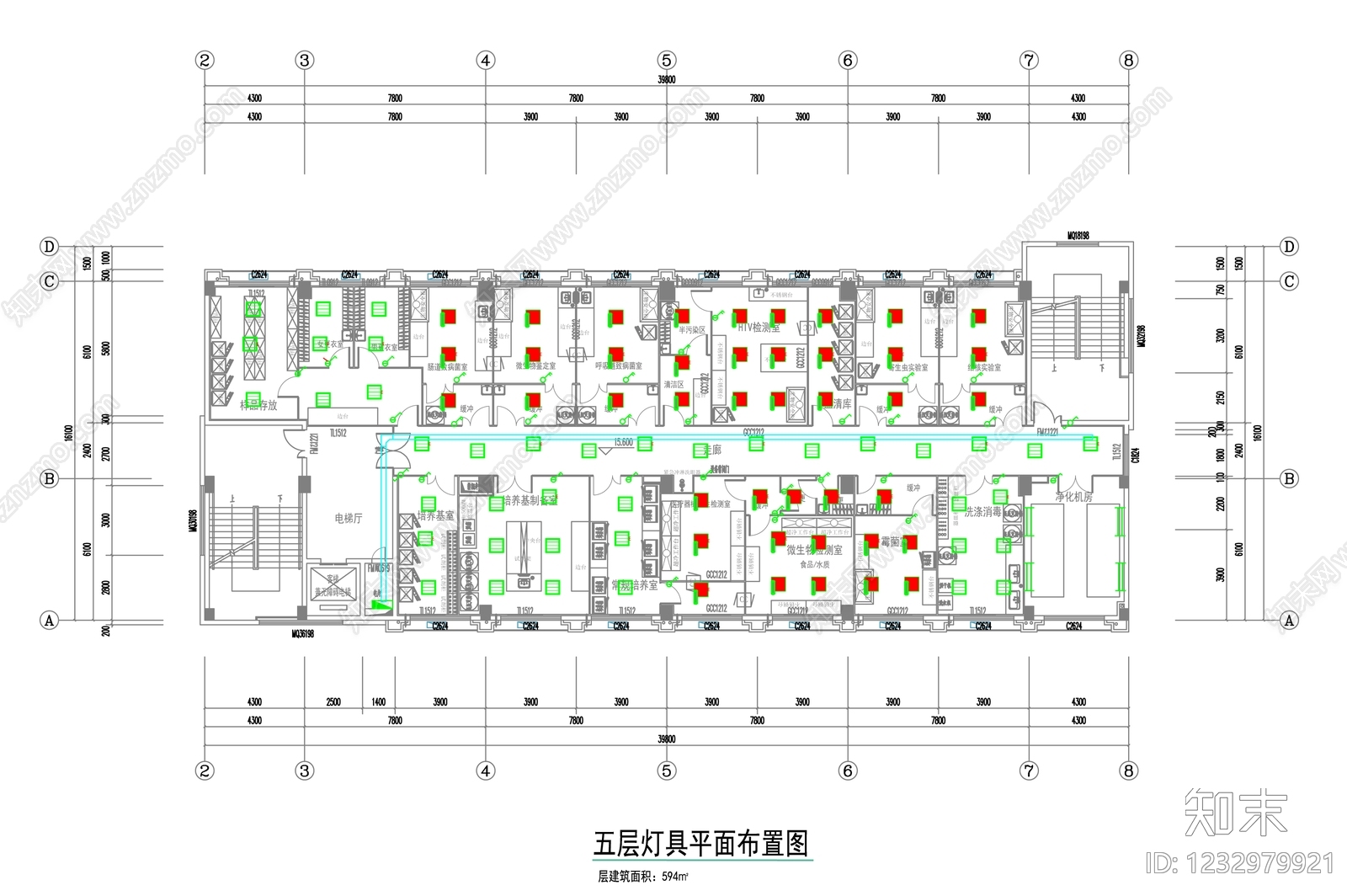 实验室cad施工图下载【ID:1232979921】