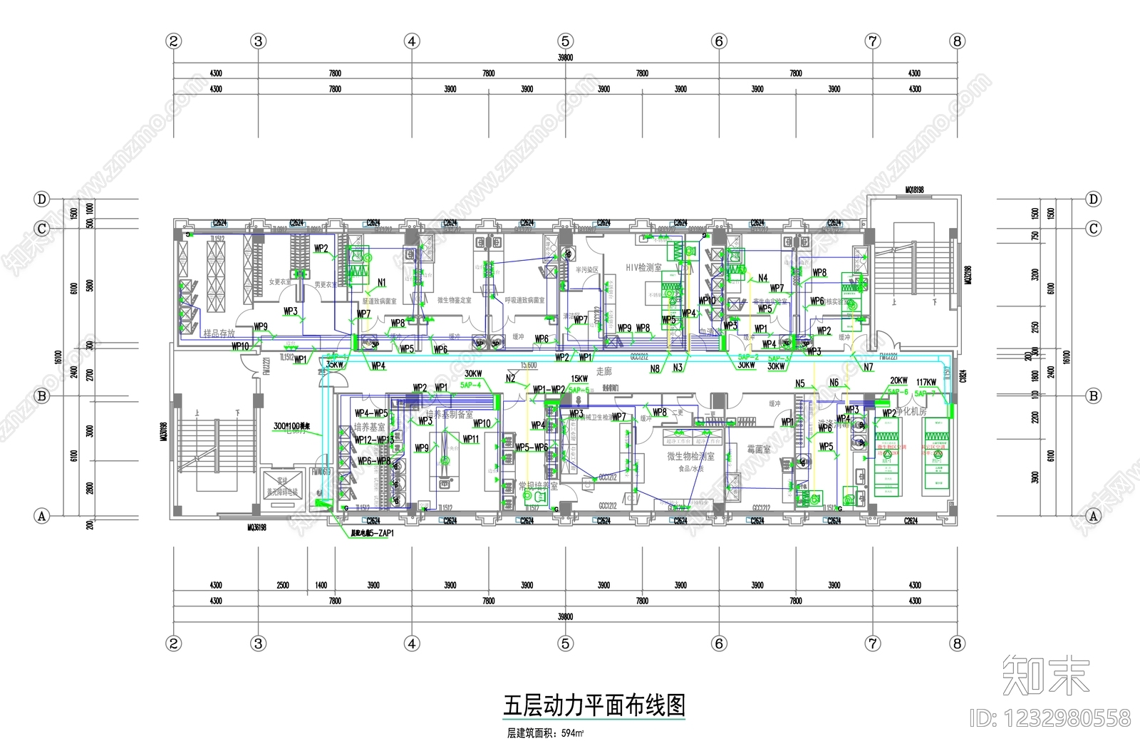 实验室cad施工图下载【ID:1232980558】