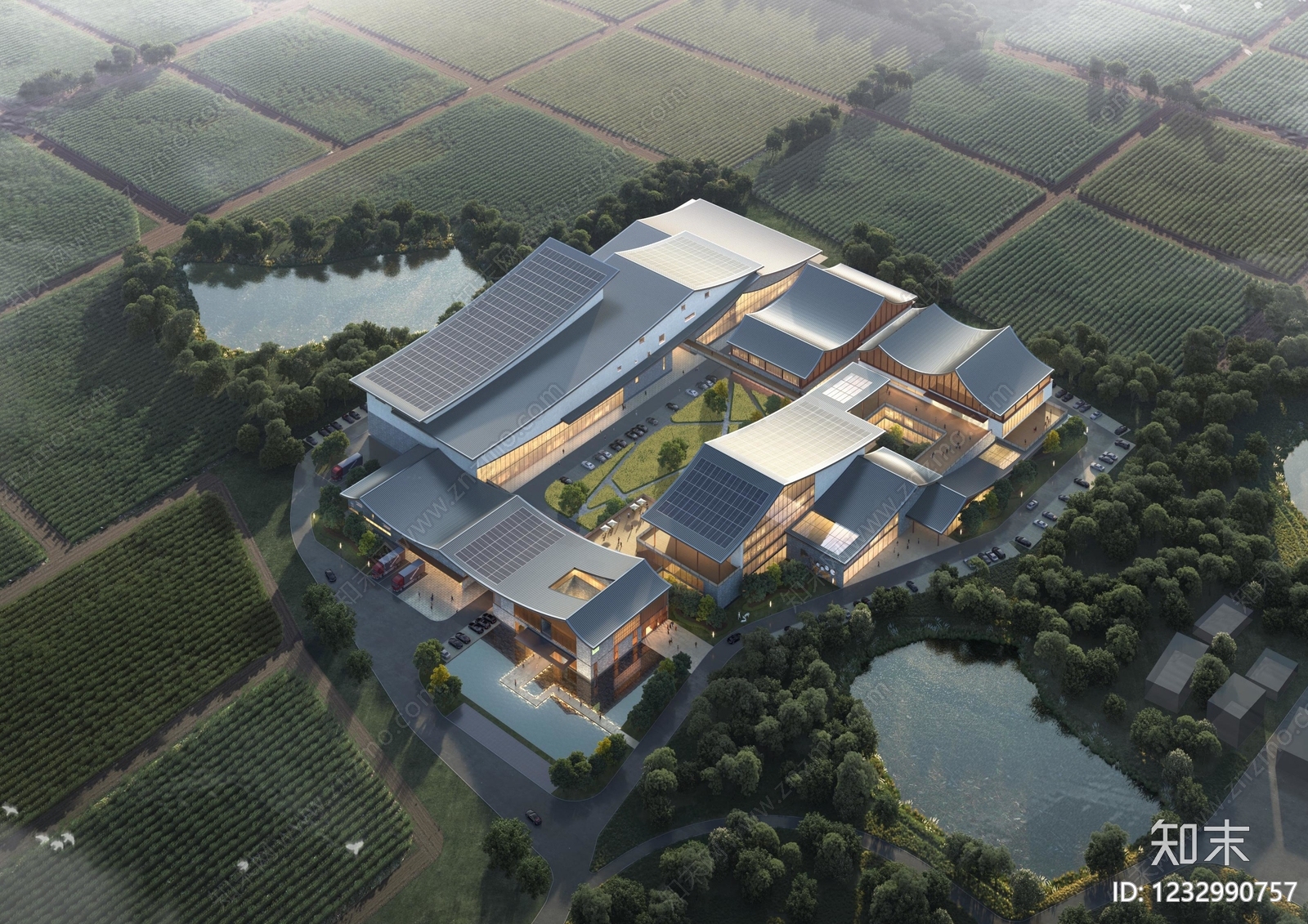 中式公共建筑CAD图纸