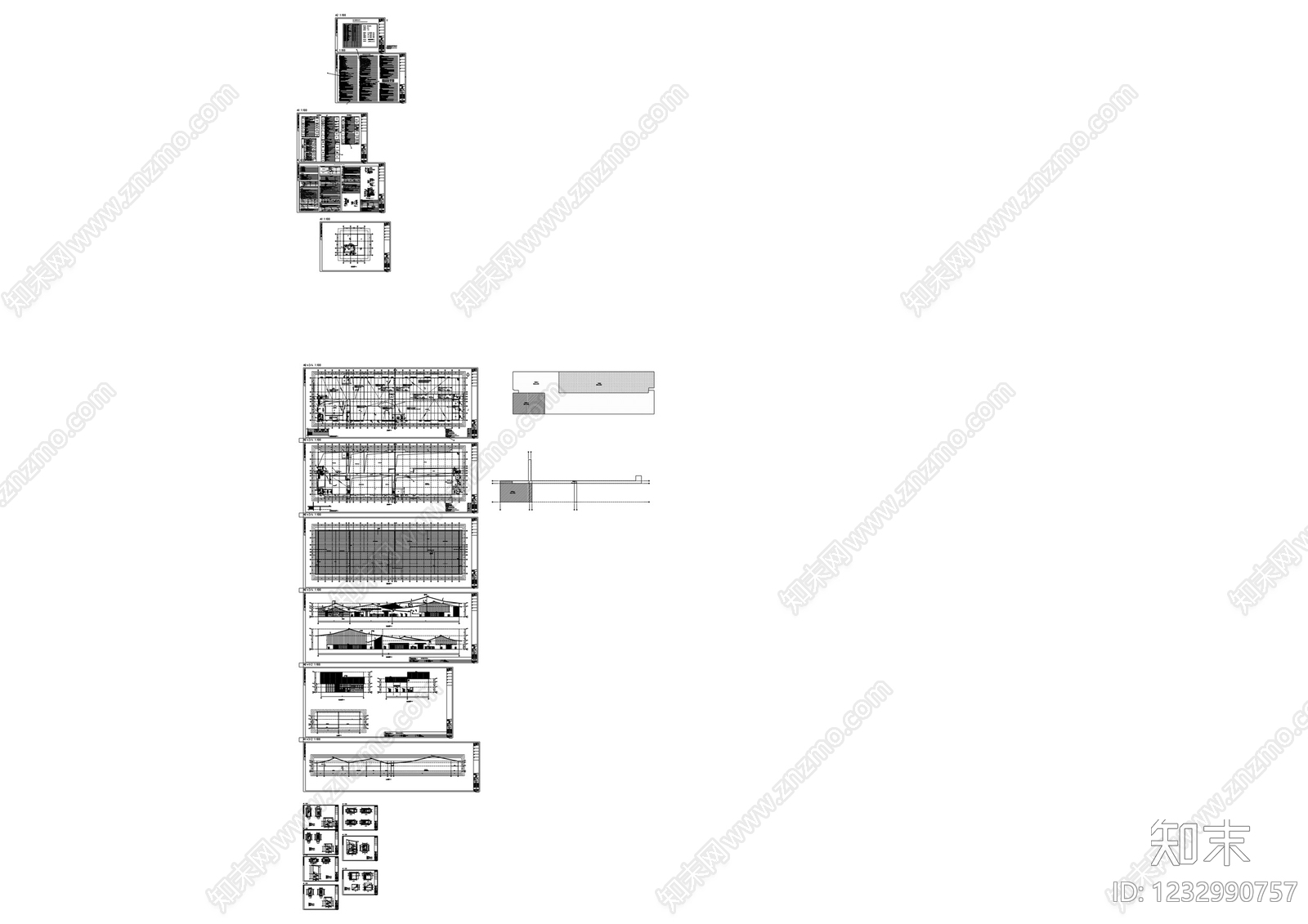 其他公共建筑cad施工图下载【ID:1232990757】
