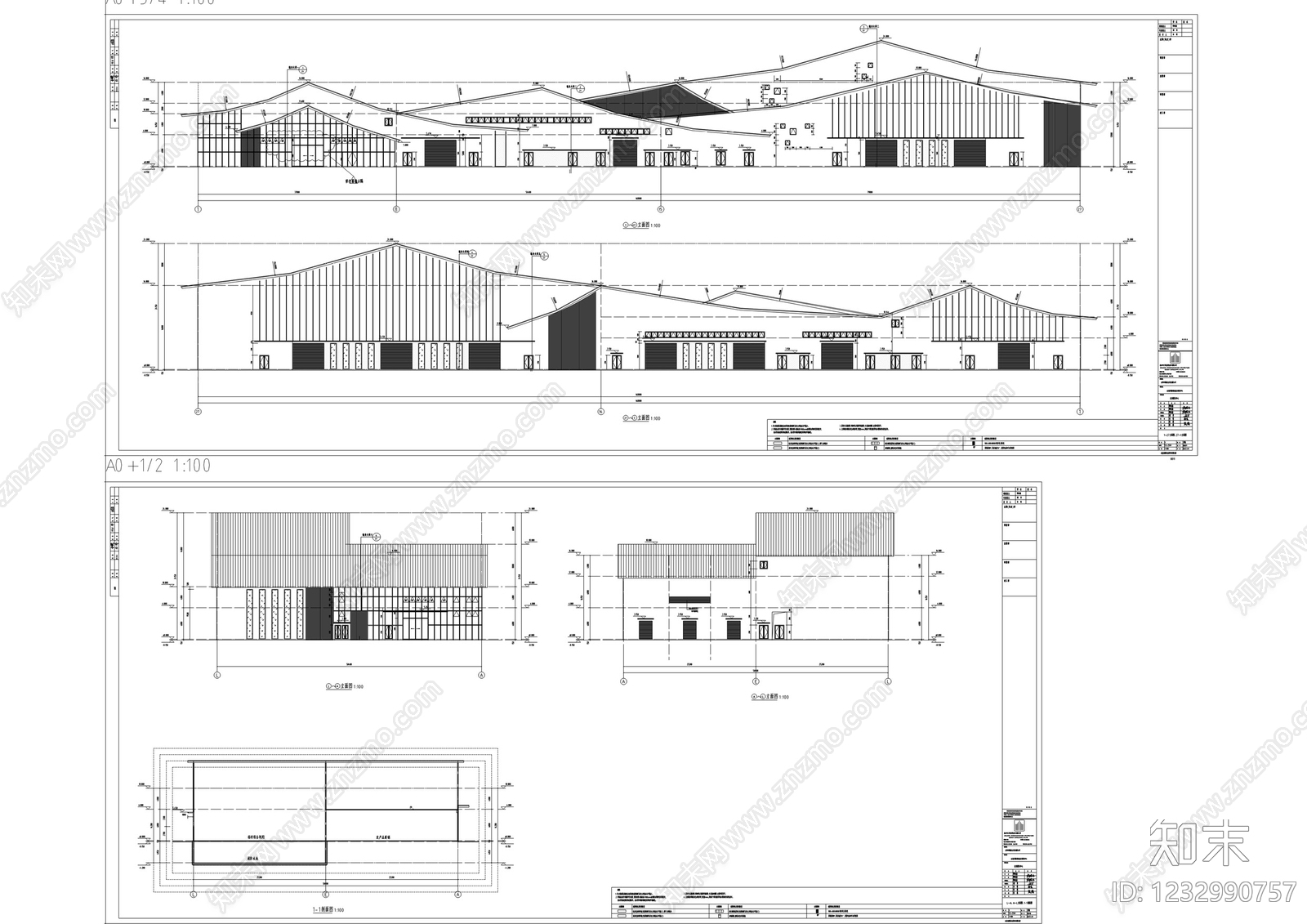其他公共建筑cad施工图下载【ID:1232990757】