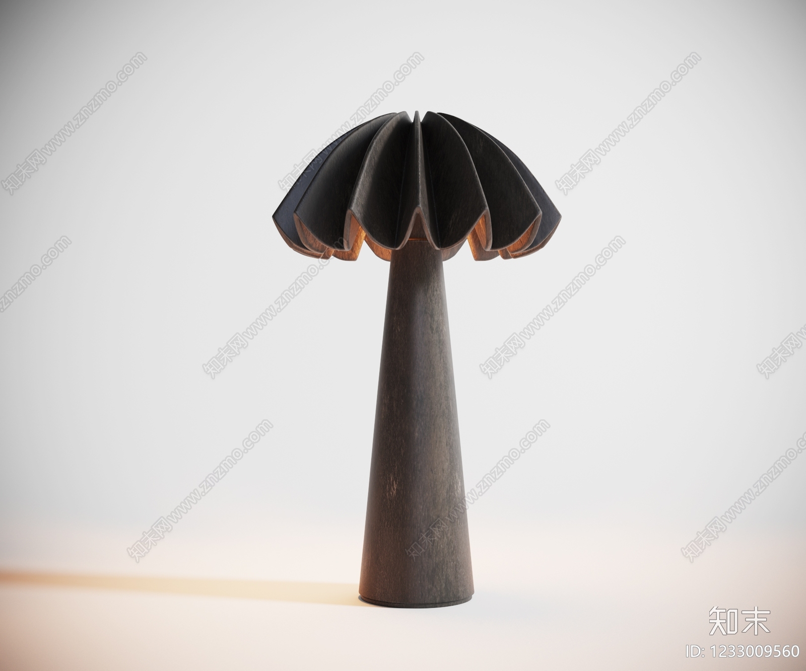 侘寂落地灯3D模型下载【ID:1233009560】