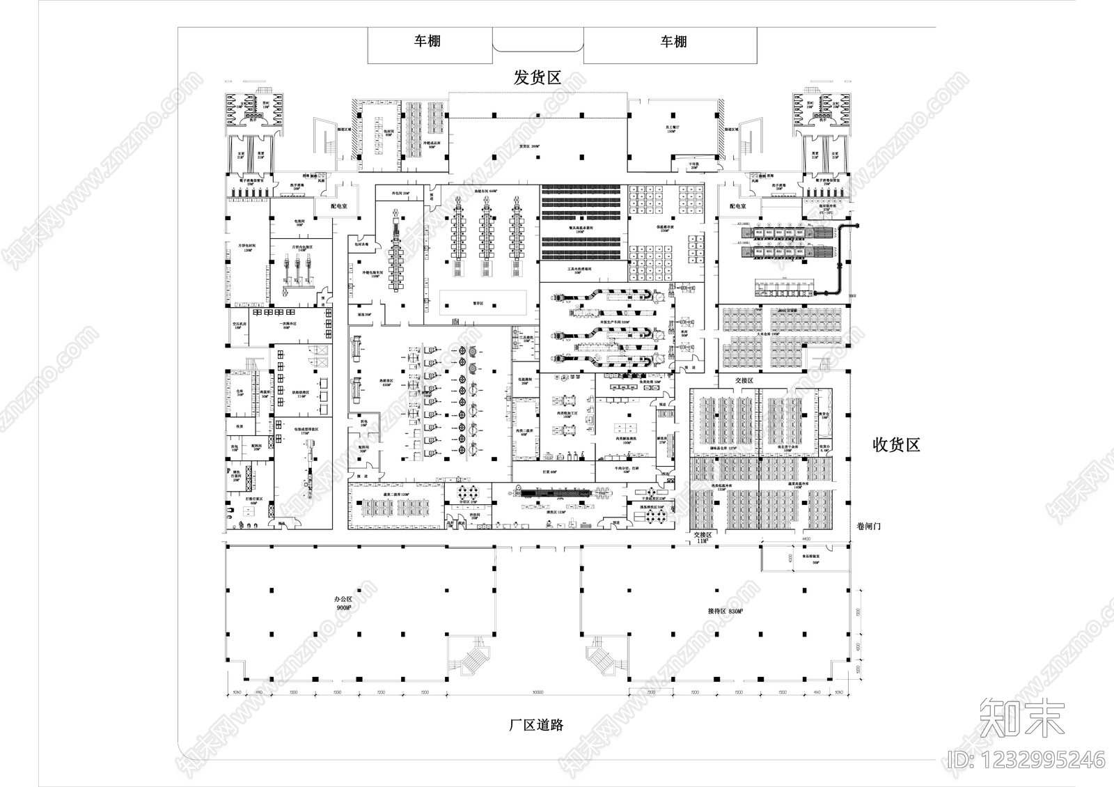 建筑平面布置图CAD图纸