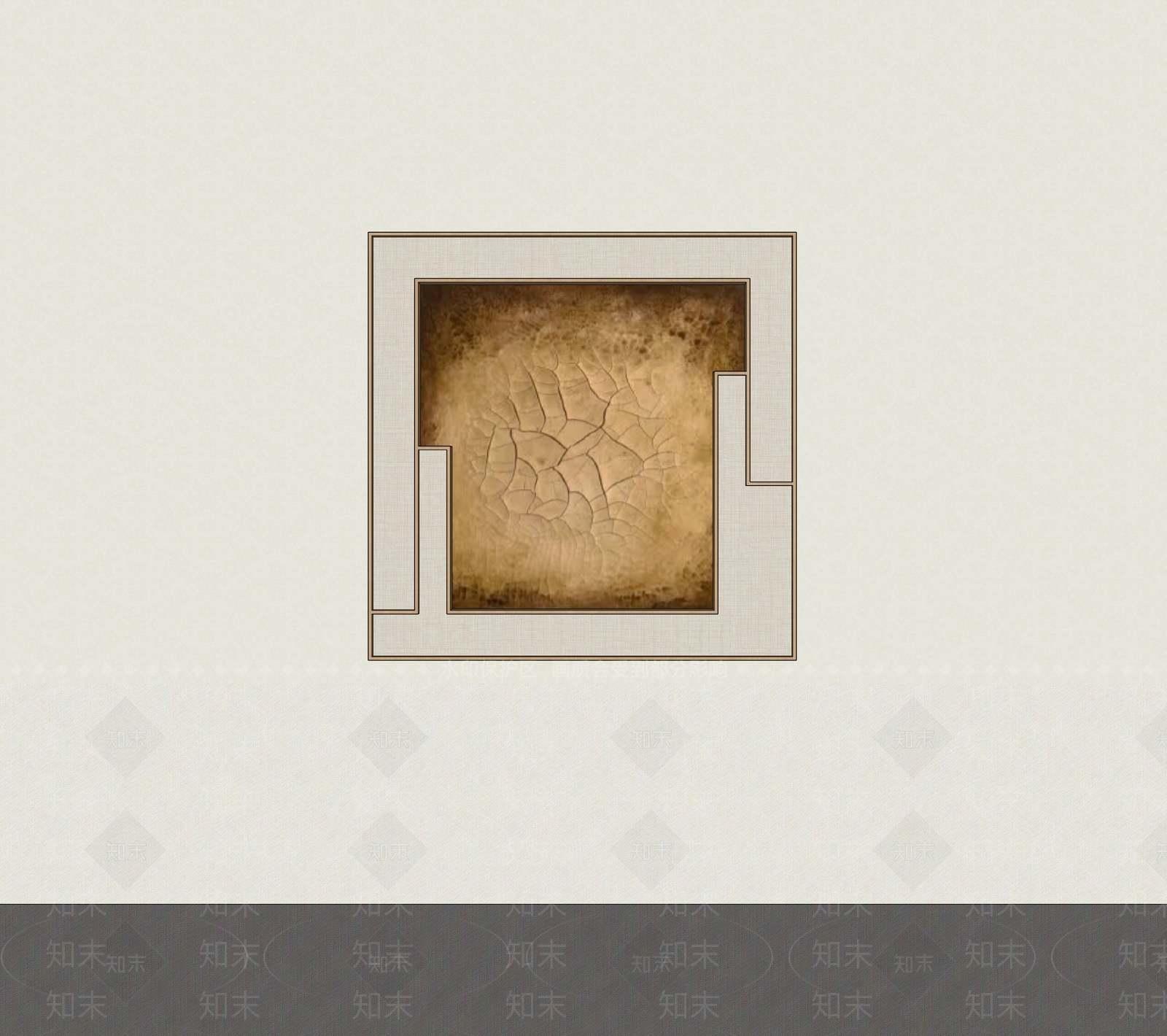侘寂挂画SU模型下载【ID:1232998575】