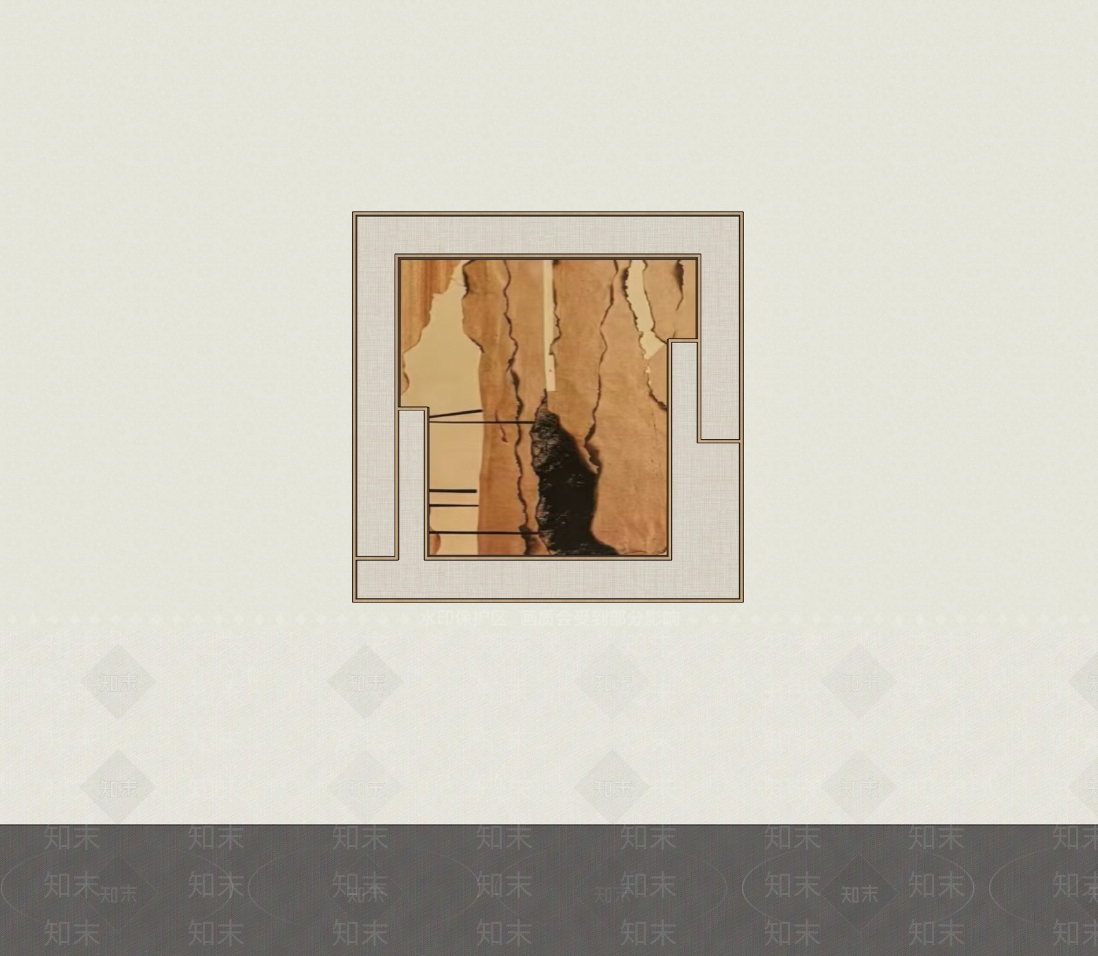 侘寂挂画SU模型下载【ID:1232999523】