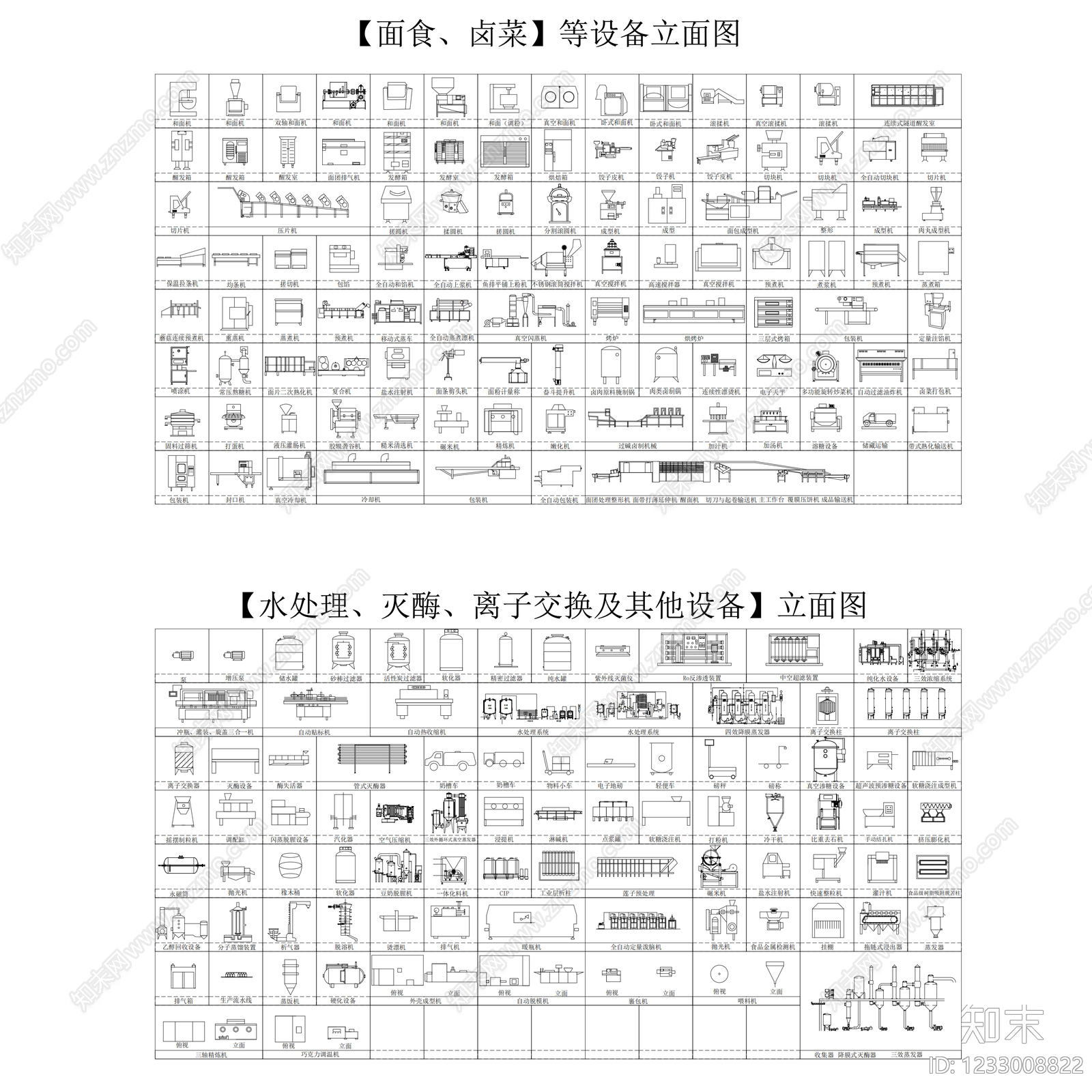 机械设备cad施工图下载【ID:1233008822】