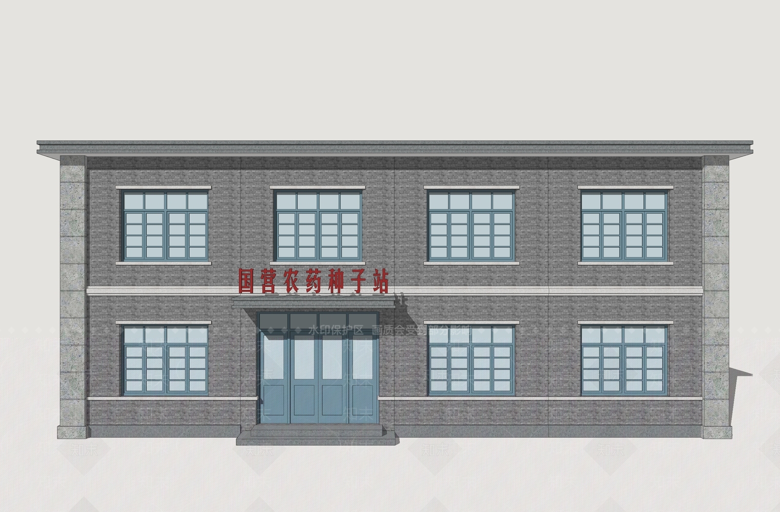 复古其他农业建筑SU模型下载【ID:1233010262】