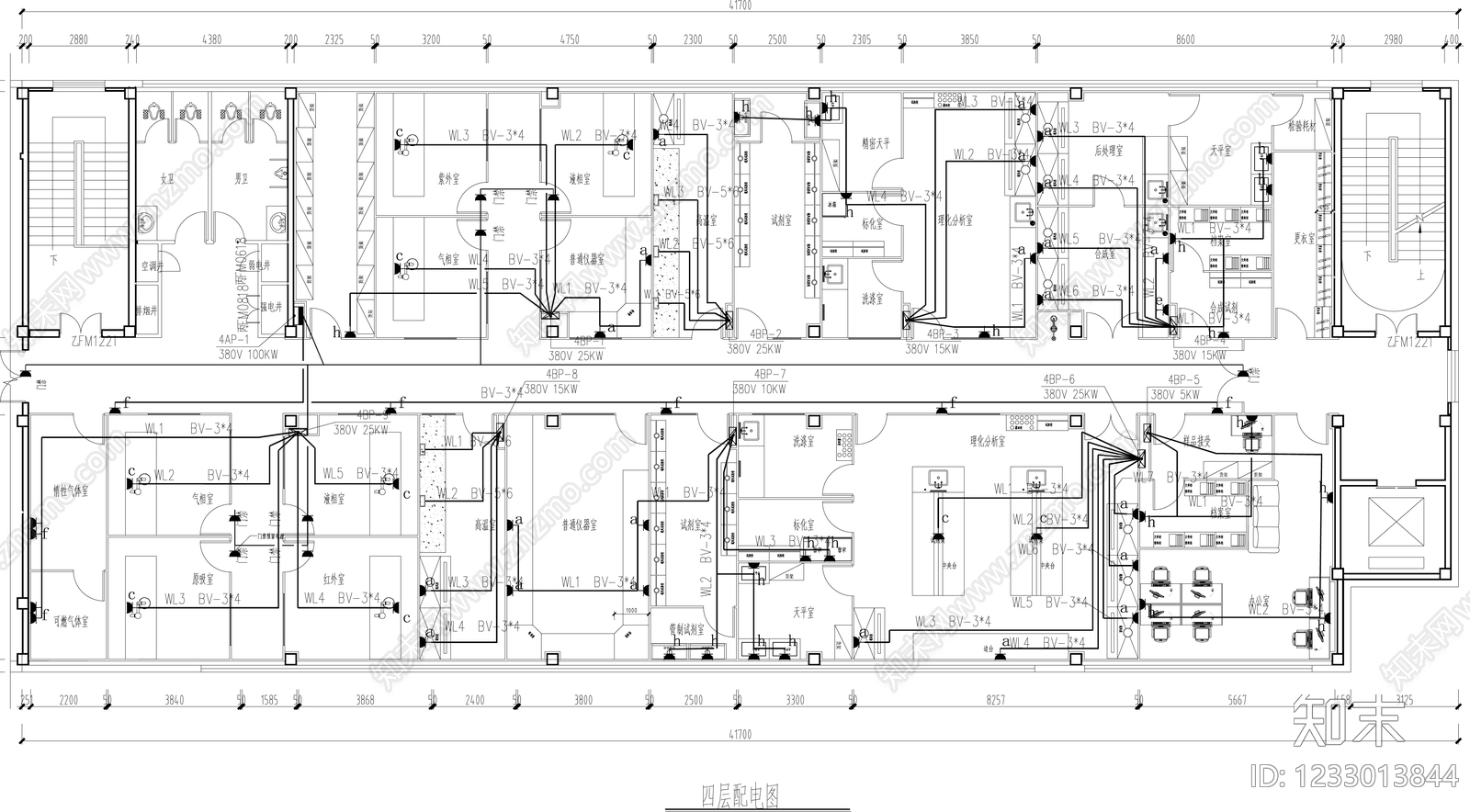实验室cad施工图下载【ID:1233013844】