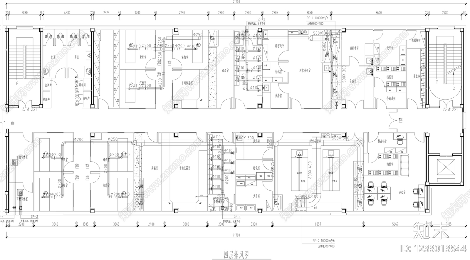 实验室cad施工图下载【ID:1233013844】