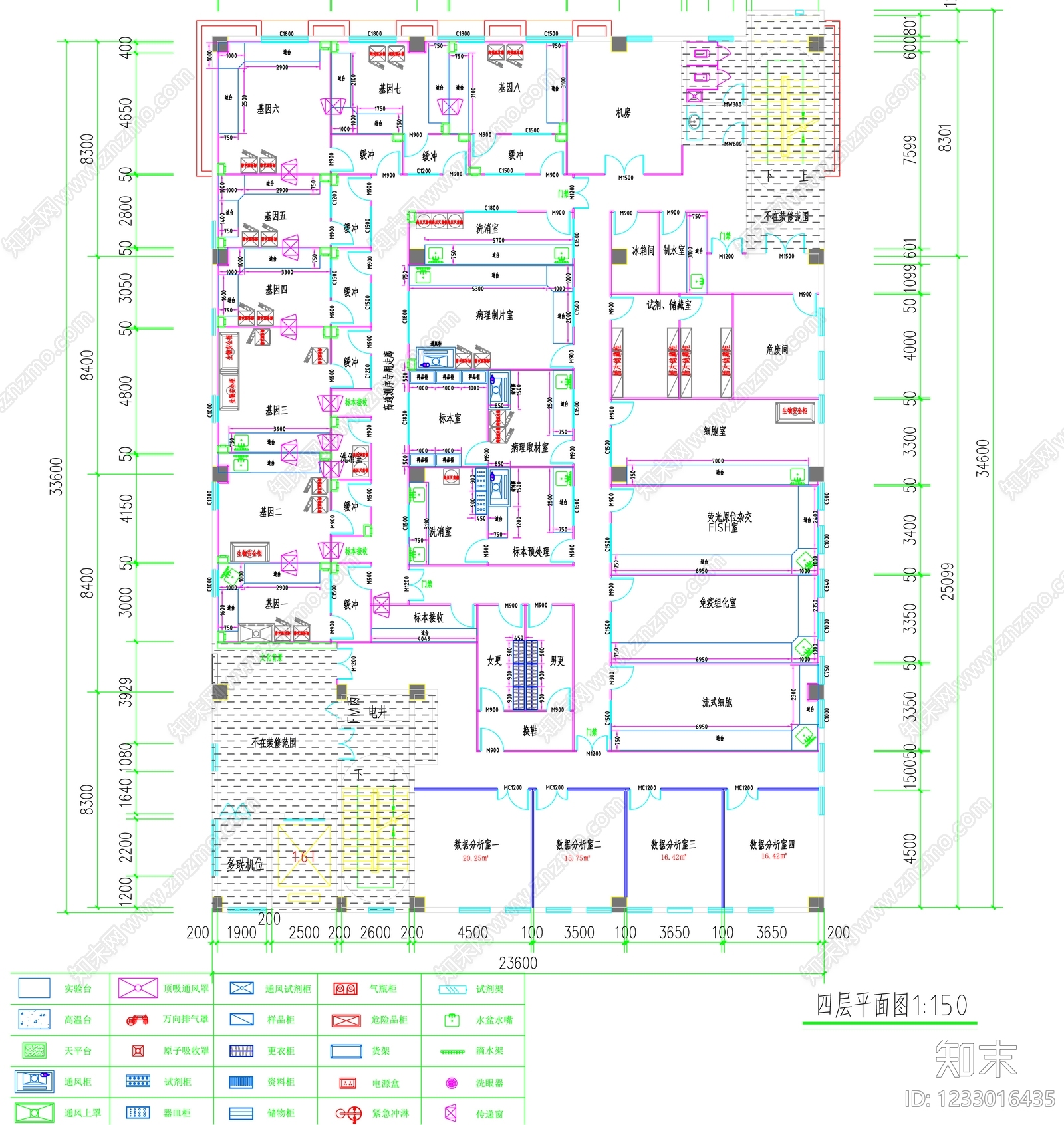 实验室cad施工图下载【ID:1233016435】