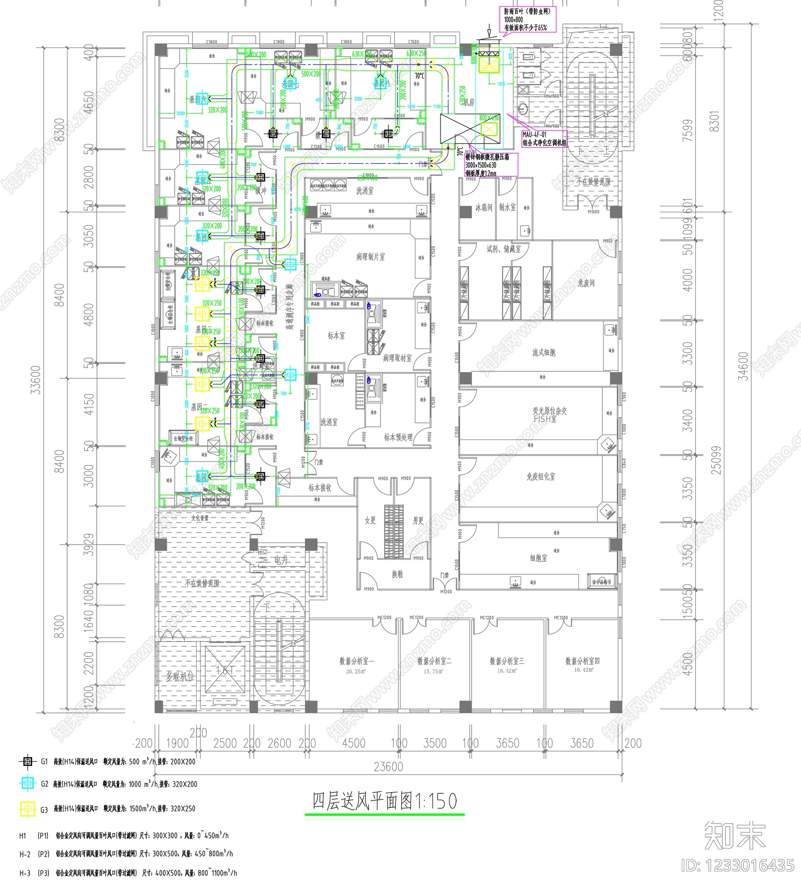 实验室cad施工图下载【ID:1233016435】