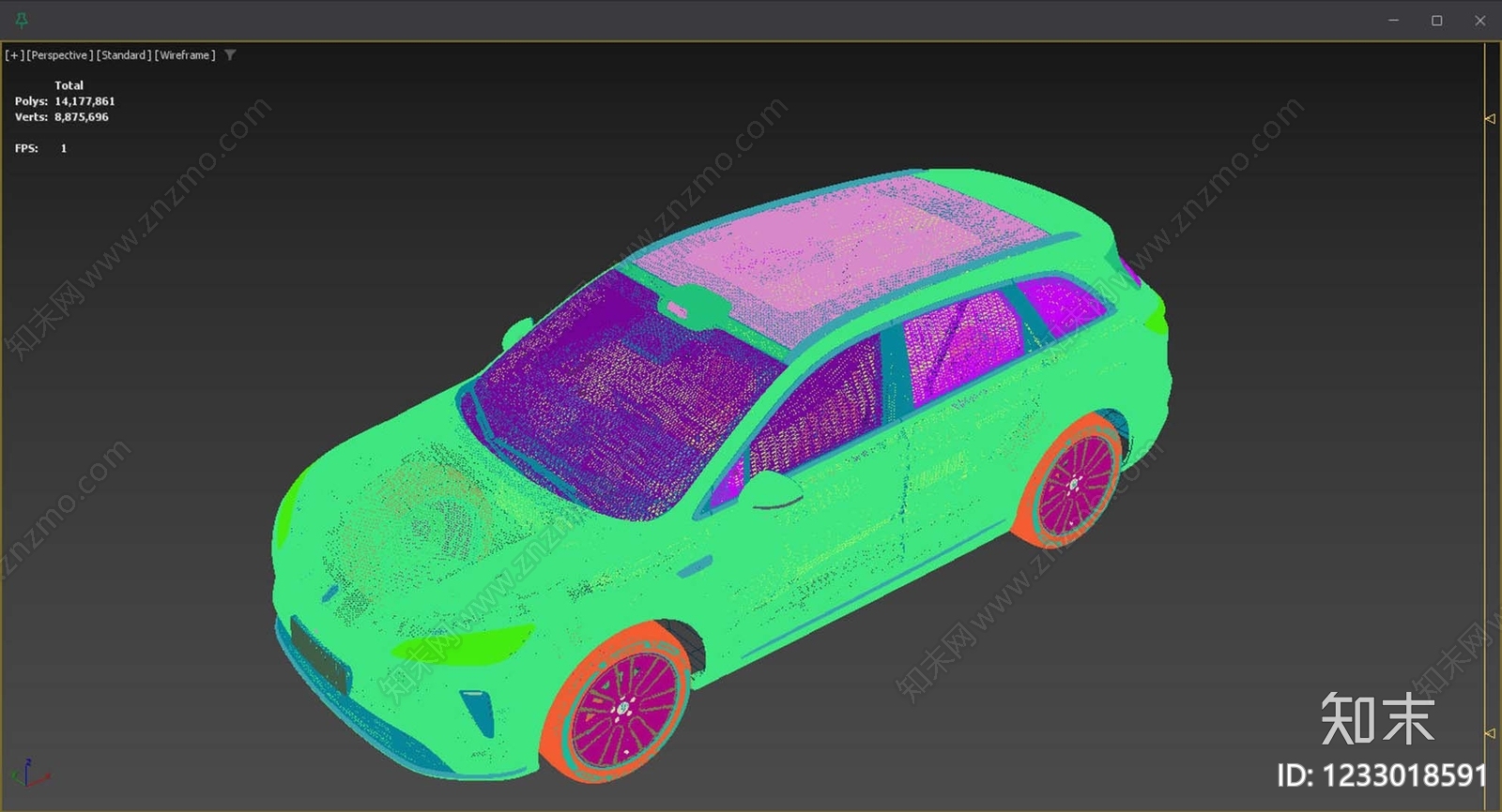 汽车3D模型下载【ID:1233018591】