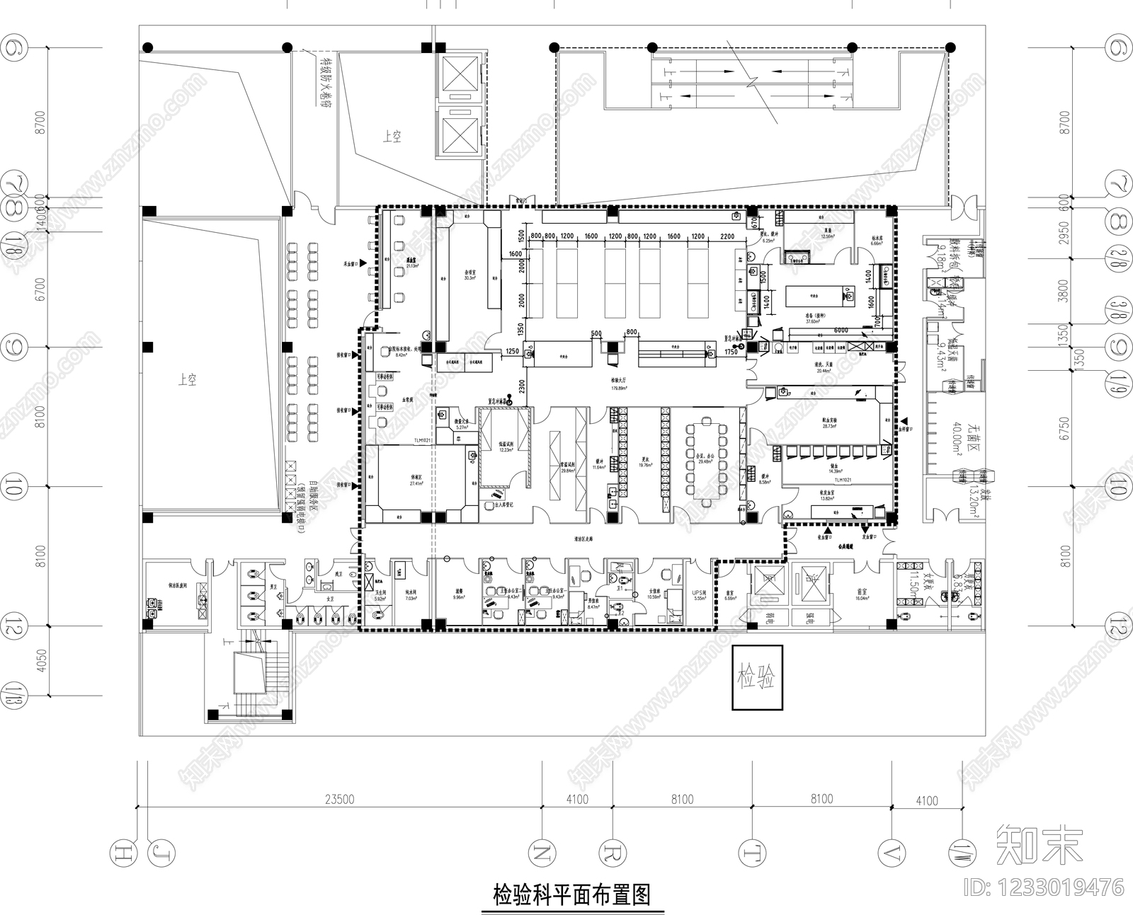 实验室cad施工图下载【ID:1233019476】