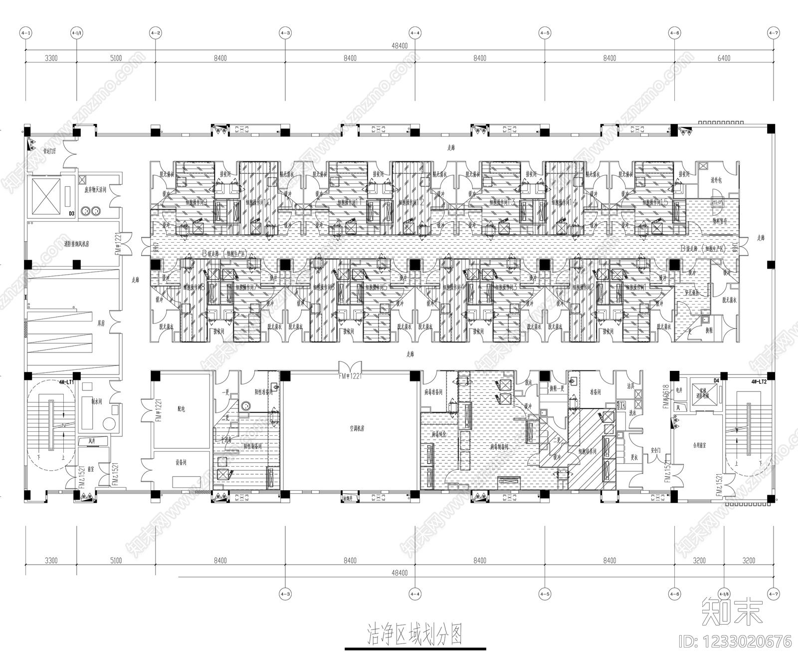 实验室cad施工图下载【ID:1233020676】
