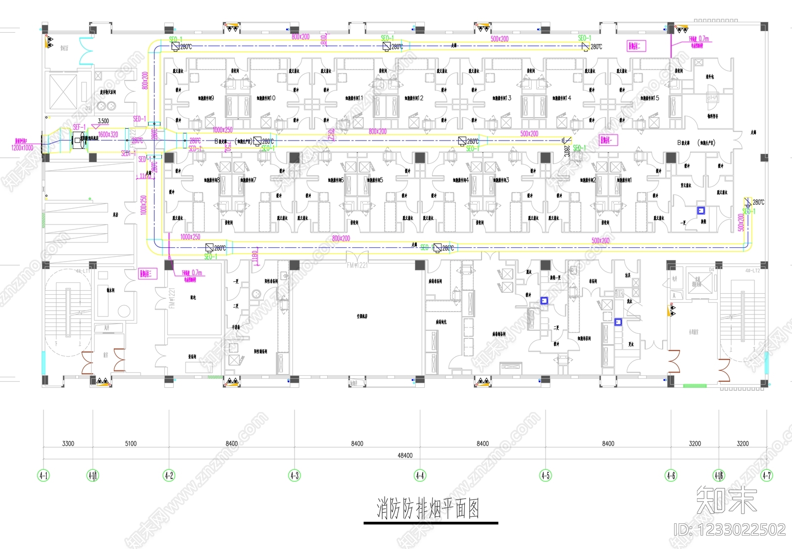 实验室cad施工图下载【ID:1233022502】