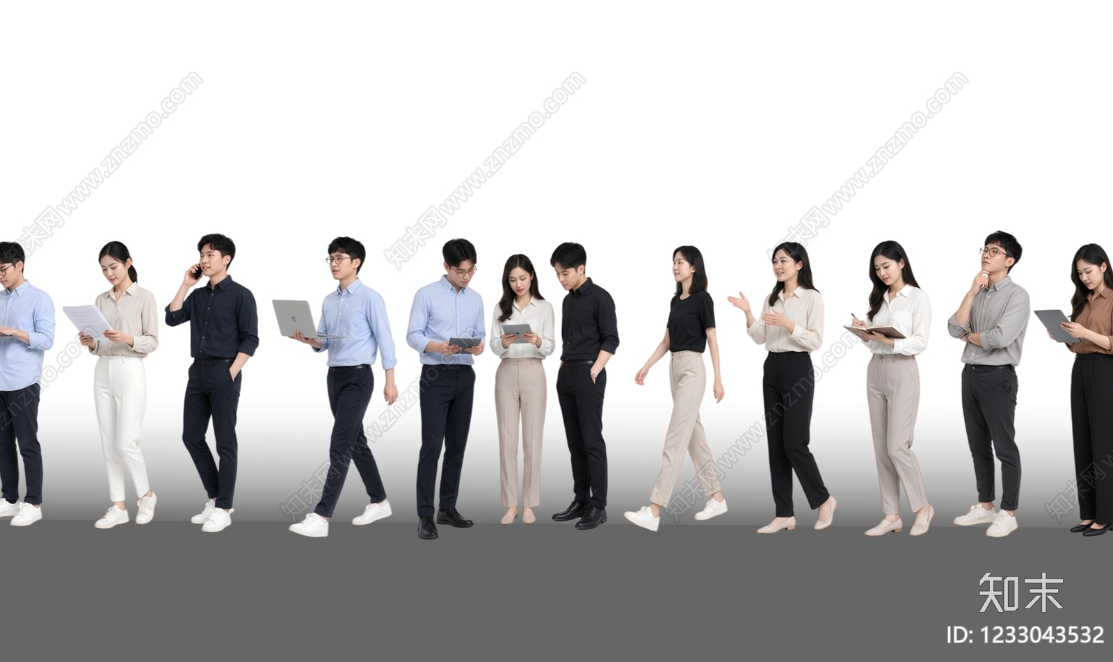 多人SU模型下载【ID:1233043532】