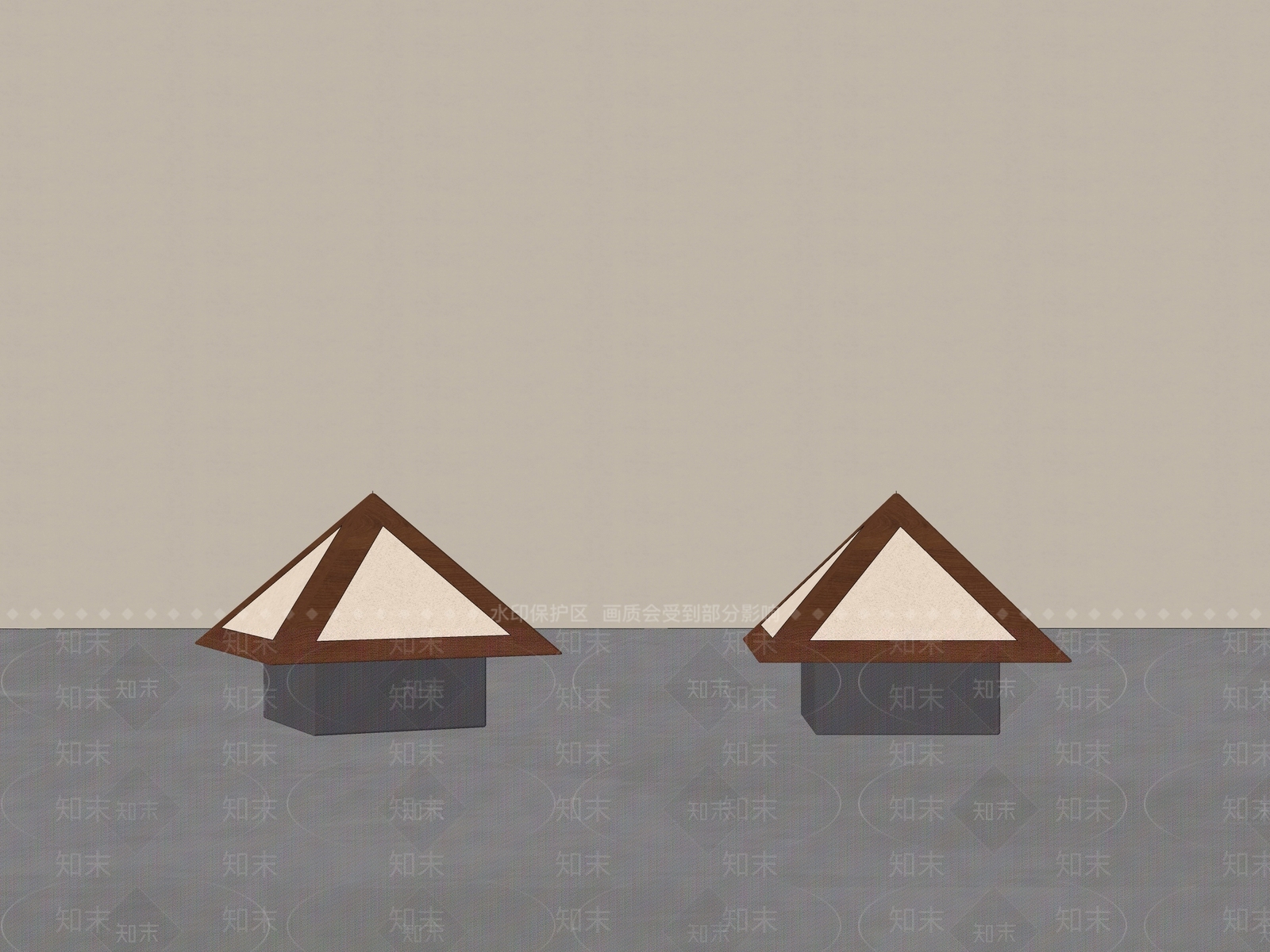 极简台灯SU模型下载【ID:1233066539】