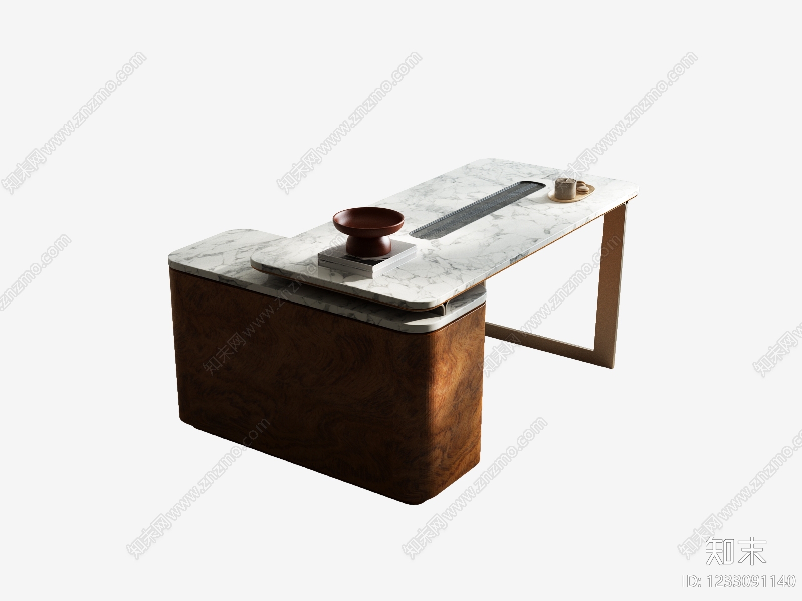 意式极简茶几3D模型下载【ID:1233091140】