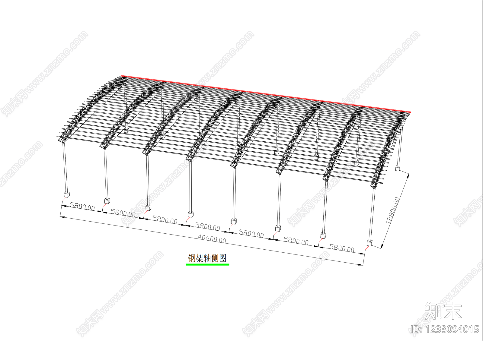 钢结构cad施工图下载【ID:1233094015】