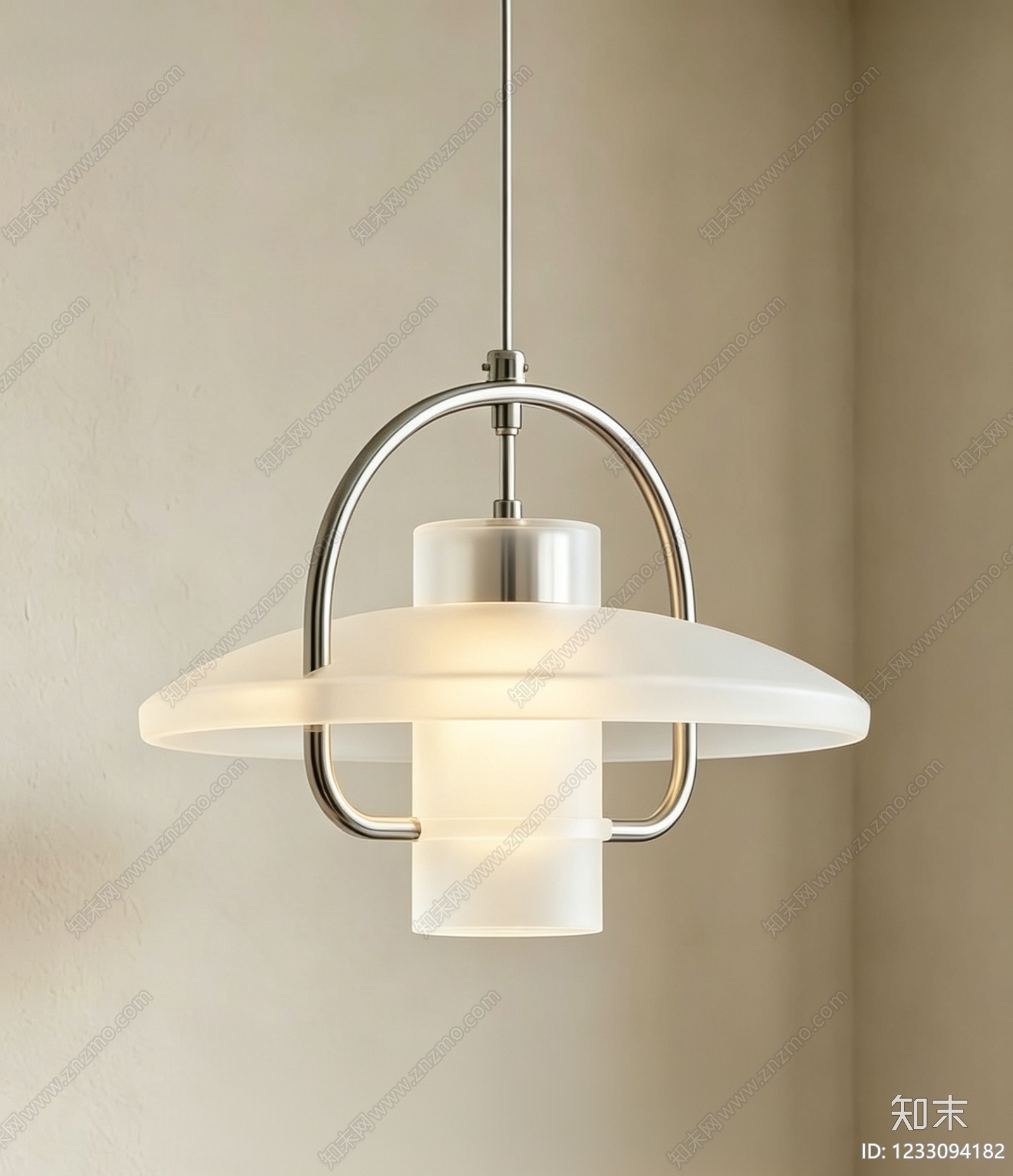 现代简约小吊灯3D模型下载【ID:1233094182】