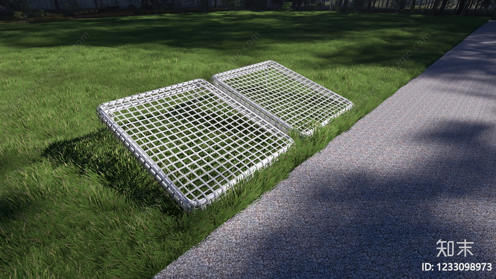 现代简约躺椅3D模型下载【ID:1233098973】